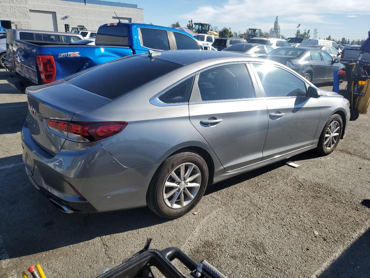 2019 Hyundai Sonata Se Серый vin: 5NPE24AF5KH747478