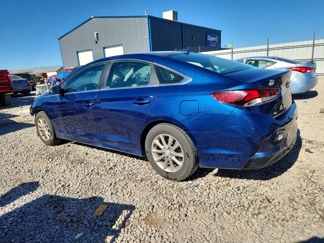 2019 Hyundai Sonata Se Blue vin: 5NPE24AF5KH776026