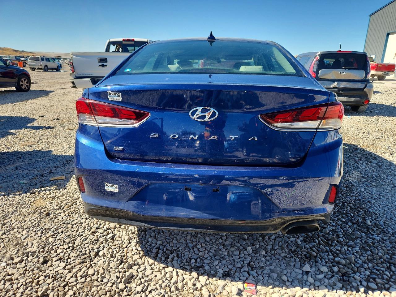 2019 Hyundai Sonata Se Blue vin: 5NPE24AF5KH776026