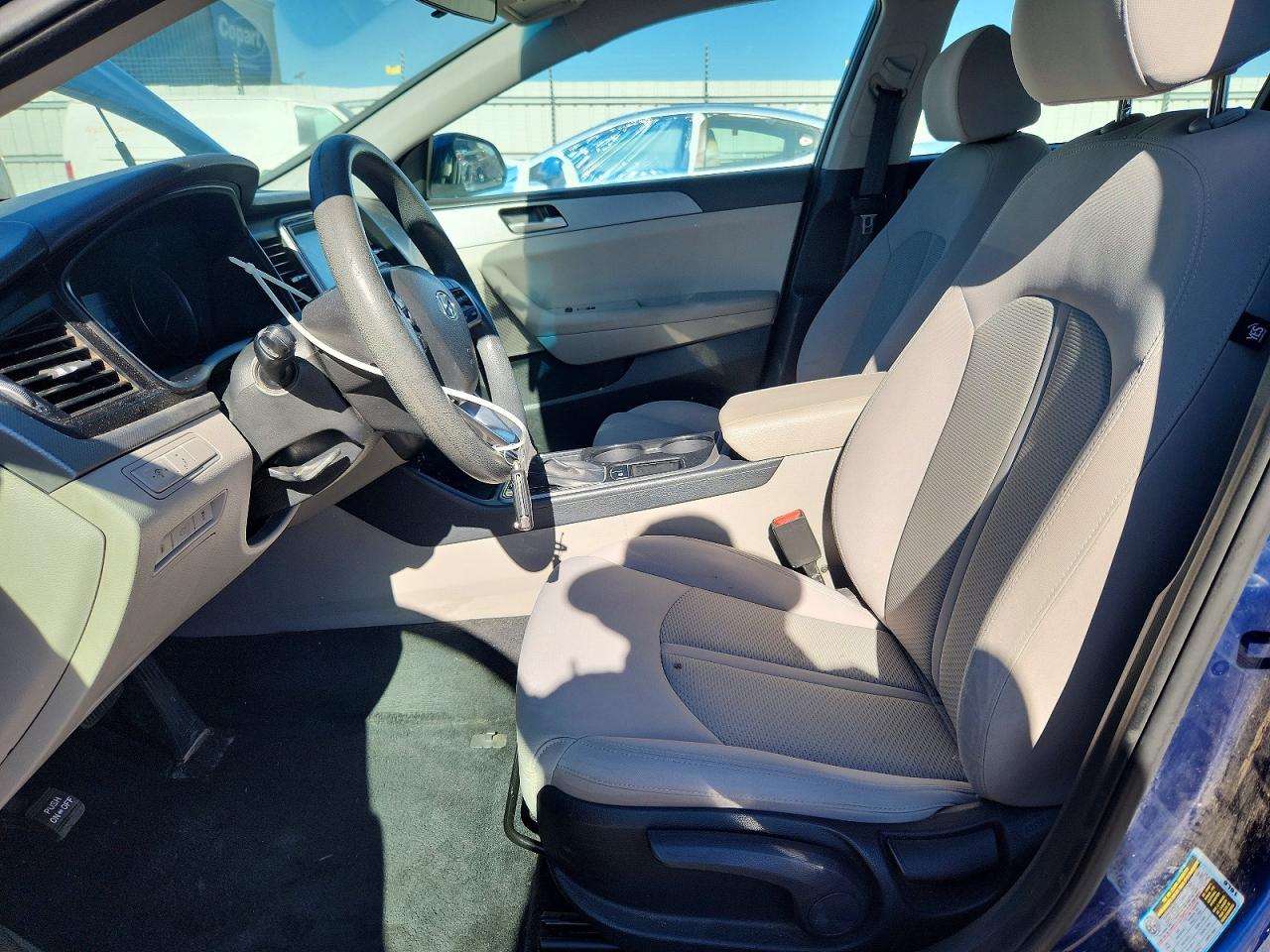 2019 Hyundai Sonata Se Blue vin: 5NPE24AF5KH776026