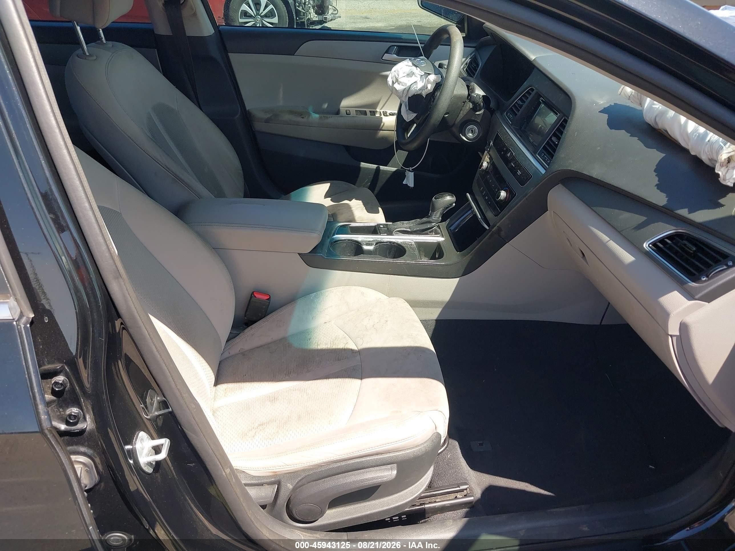 2015 Hyundai Sonata Se Black vin: 5NPE24AF6FH002325