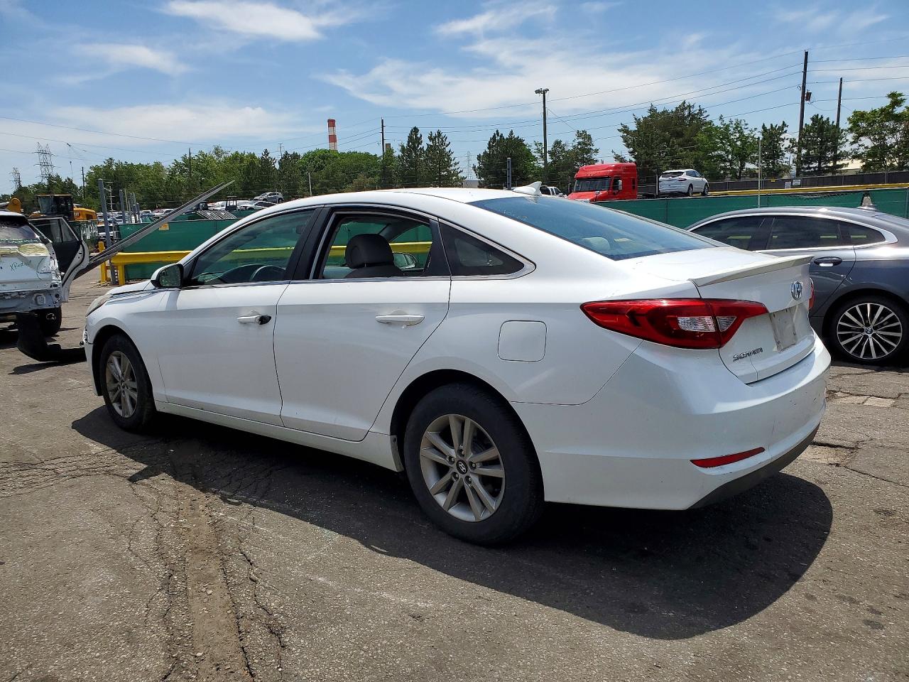2015 Hyundai Sonata Se White vin: 5NPE24AF6FH007721