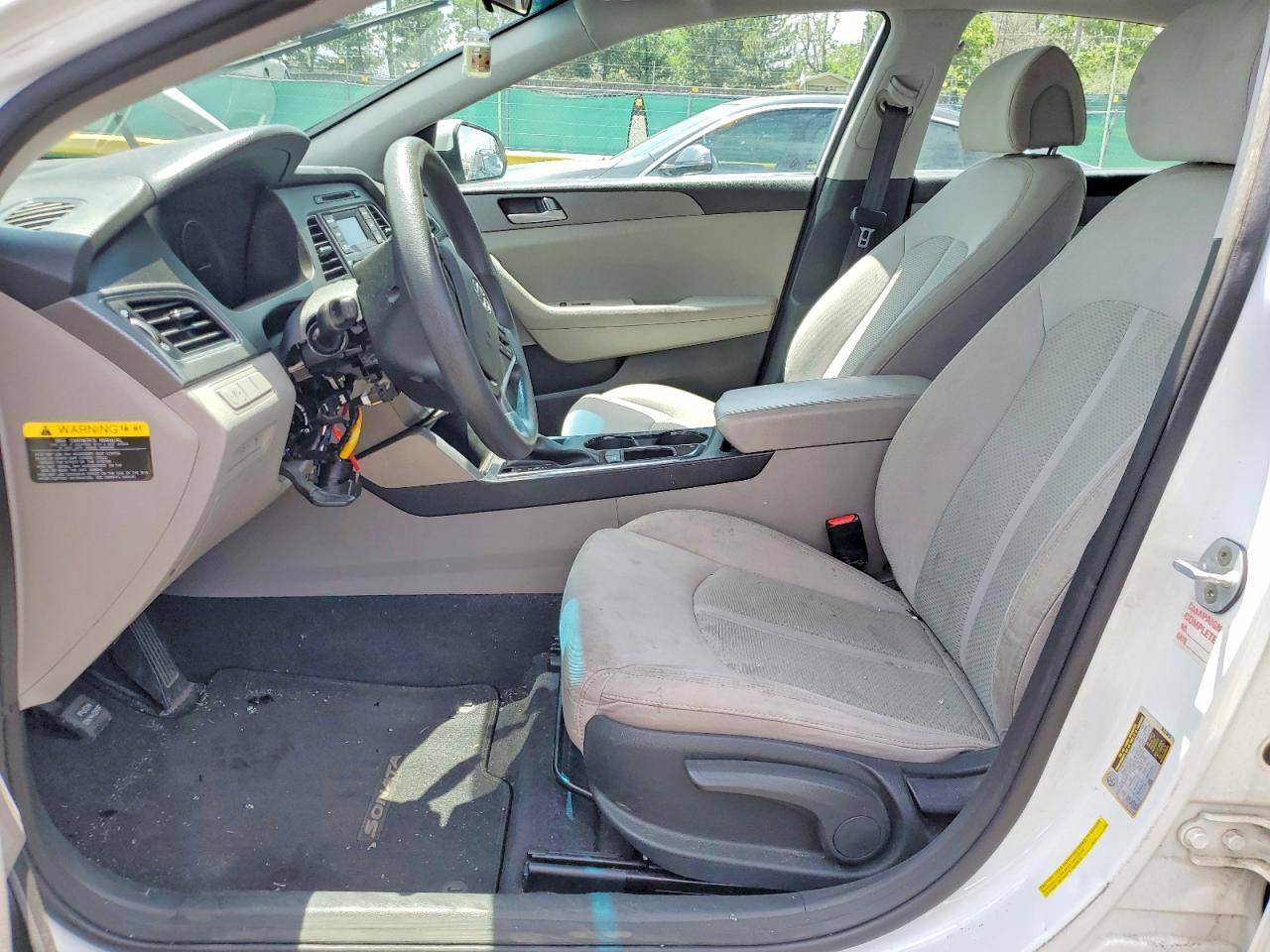 2015 Hyundai Sonata Se White vin: 5NPE24AF6FH007721