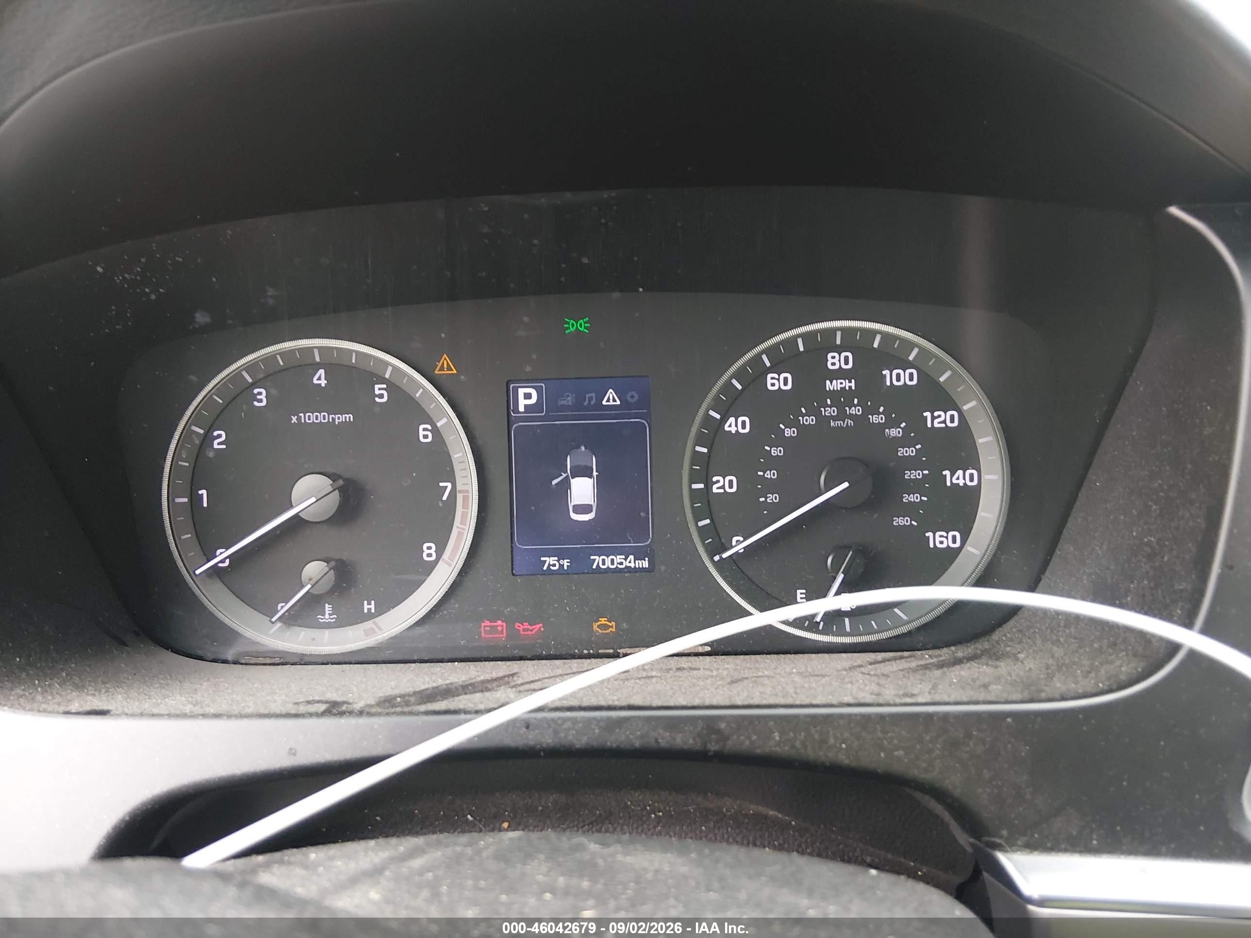 2015 Hyundai Sonata Se Silver vin: 5NPE24AF6FH015737