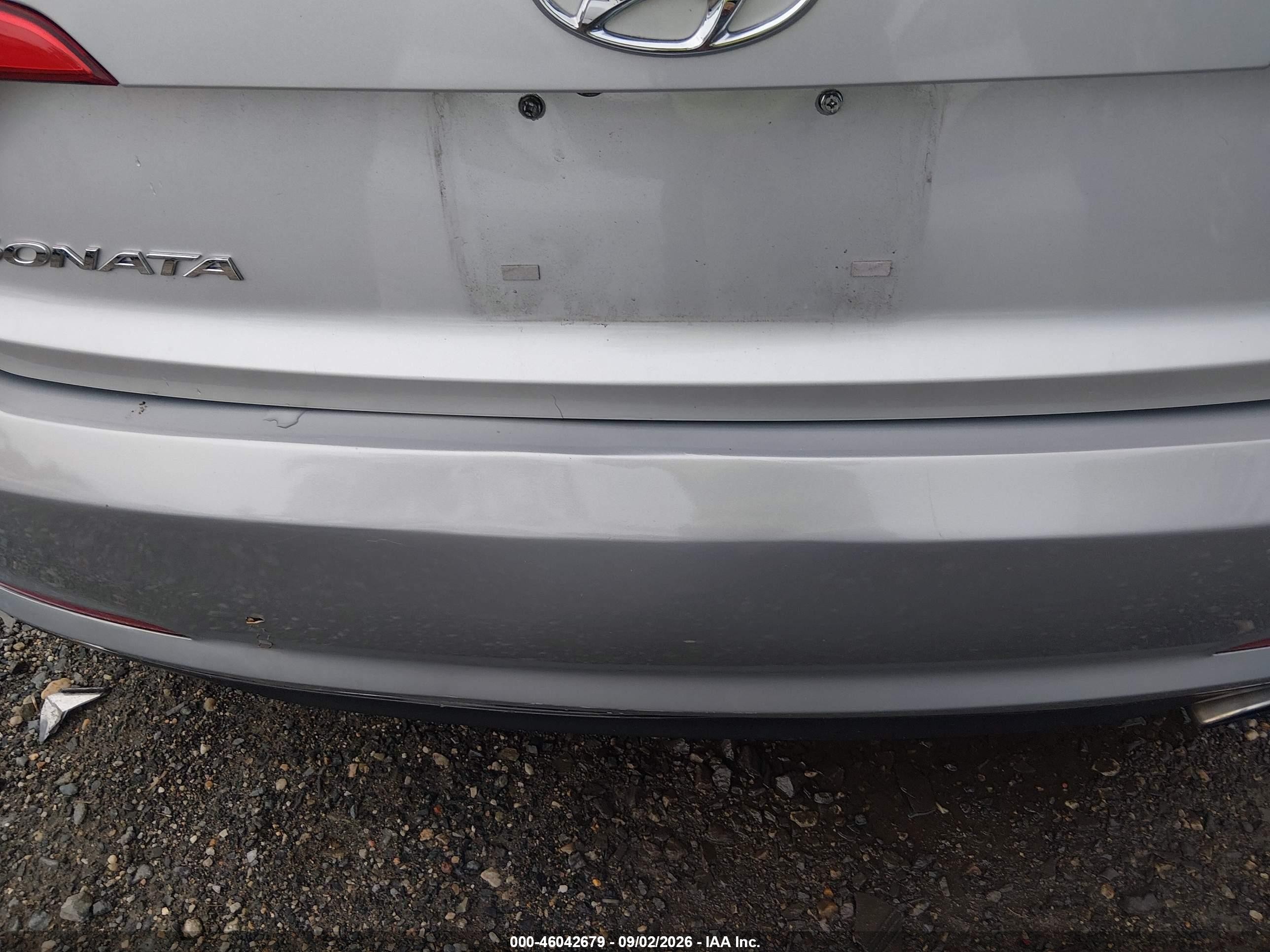 2015 Hyundai Sonata Se Silver vin: 5NPE24AF6FH015737