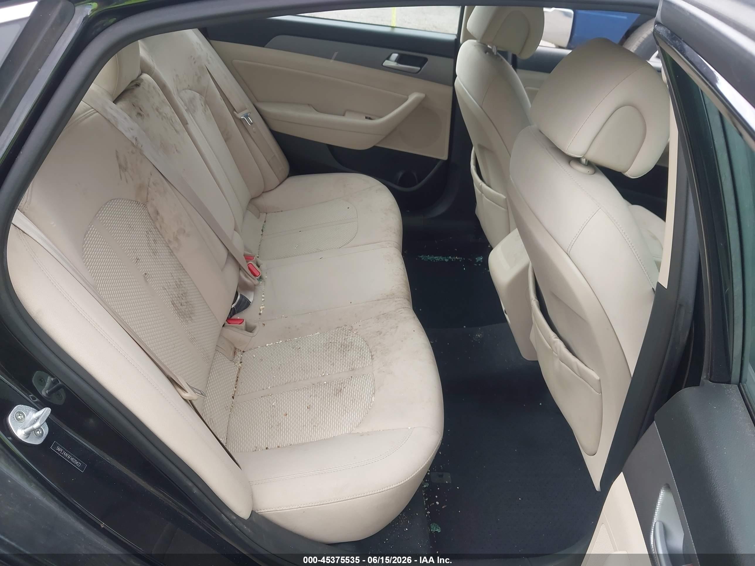 2015 Hyundai Sonata Se Бежевый vin: 5NPE24AF6FH020422
