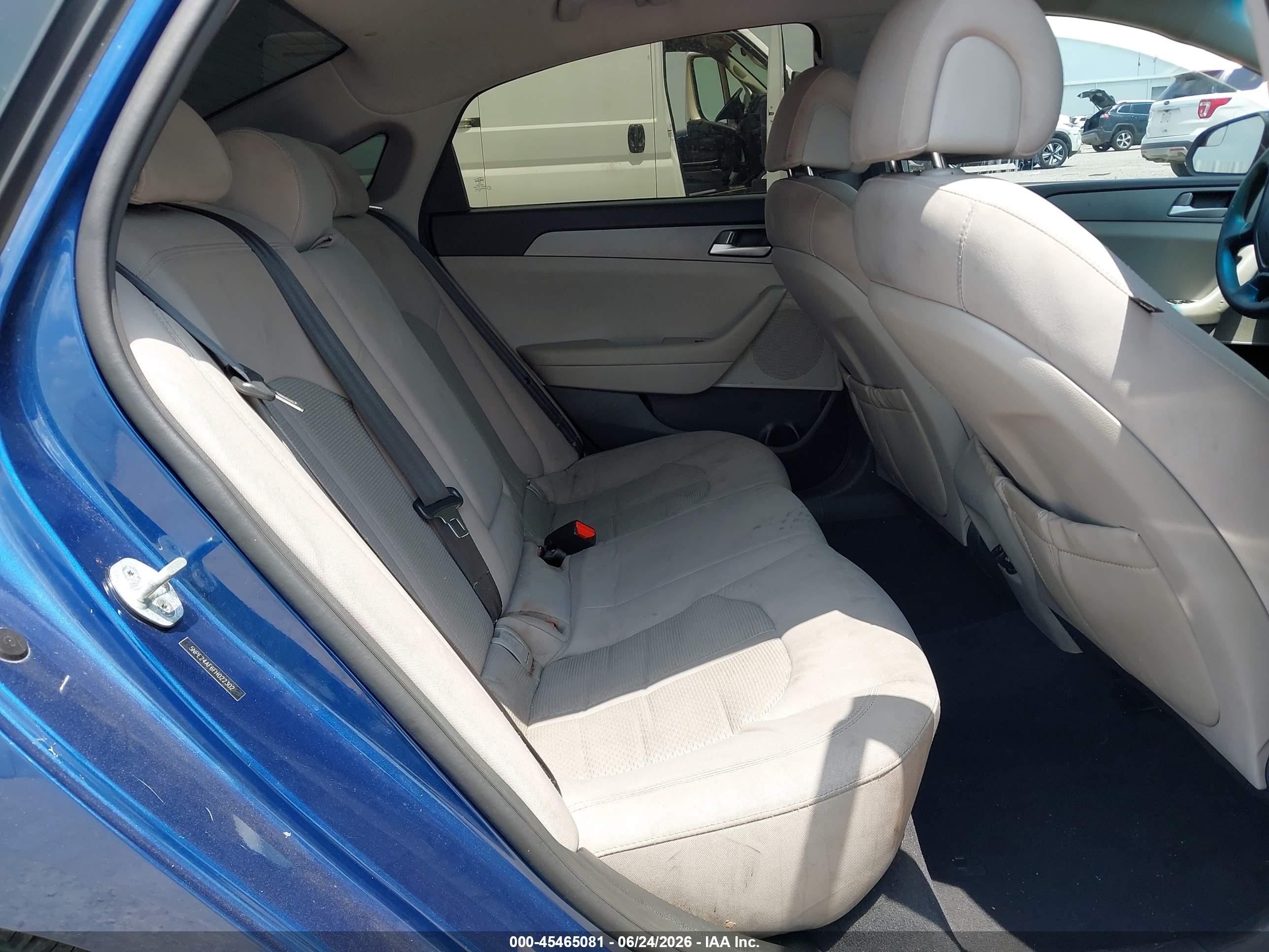 2015 Hyundai Sonata Se Blue vin: 5NPE24AF6FH022302