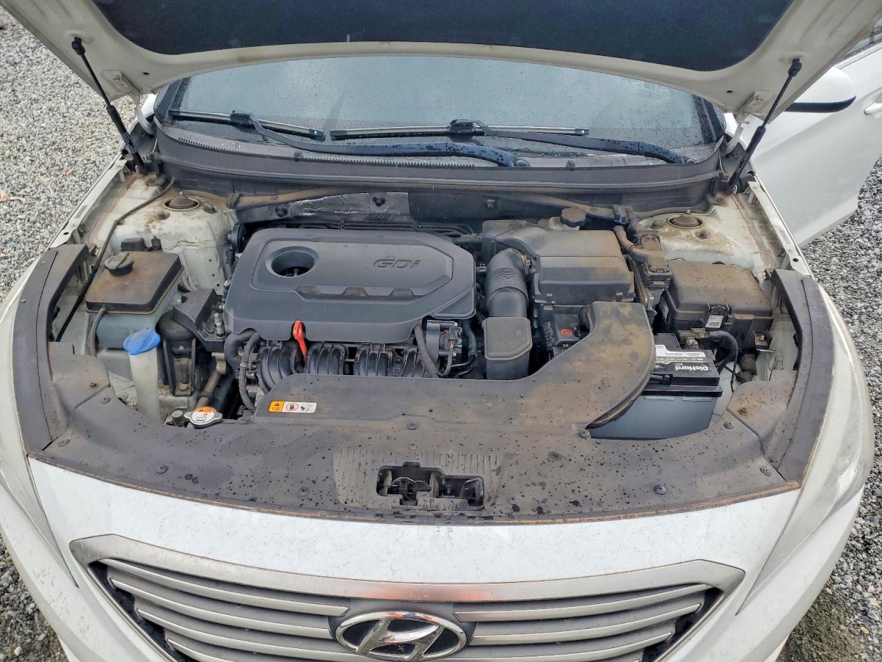 2015 Hyundai Sonata Se White vin: 5NPE24AF6FH038029