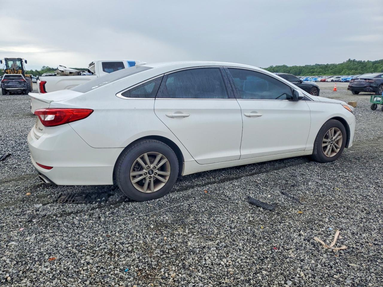 2015 Hyundai Sonata Se White vin: 5NPE24AF6FH038029