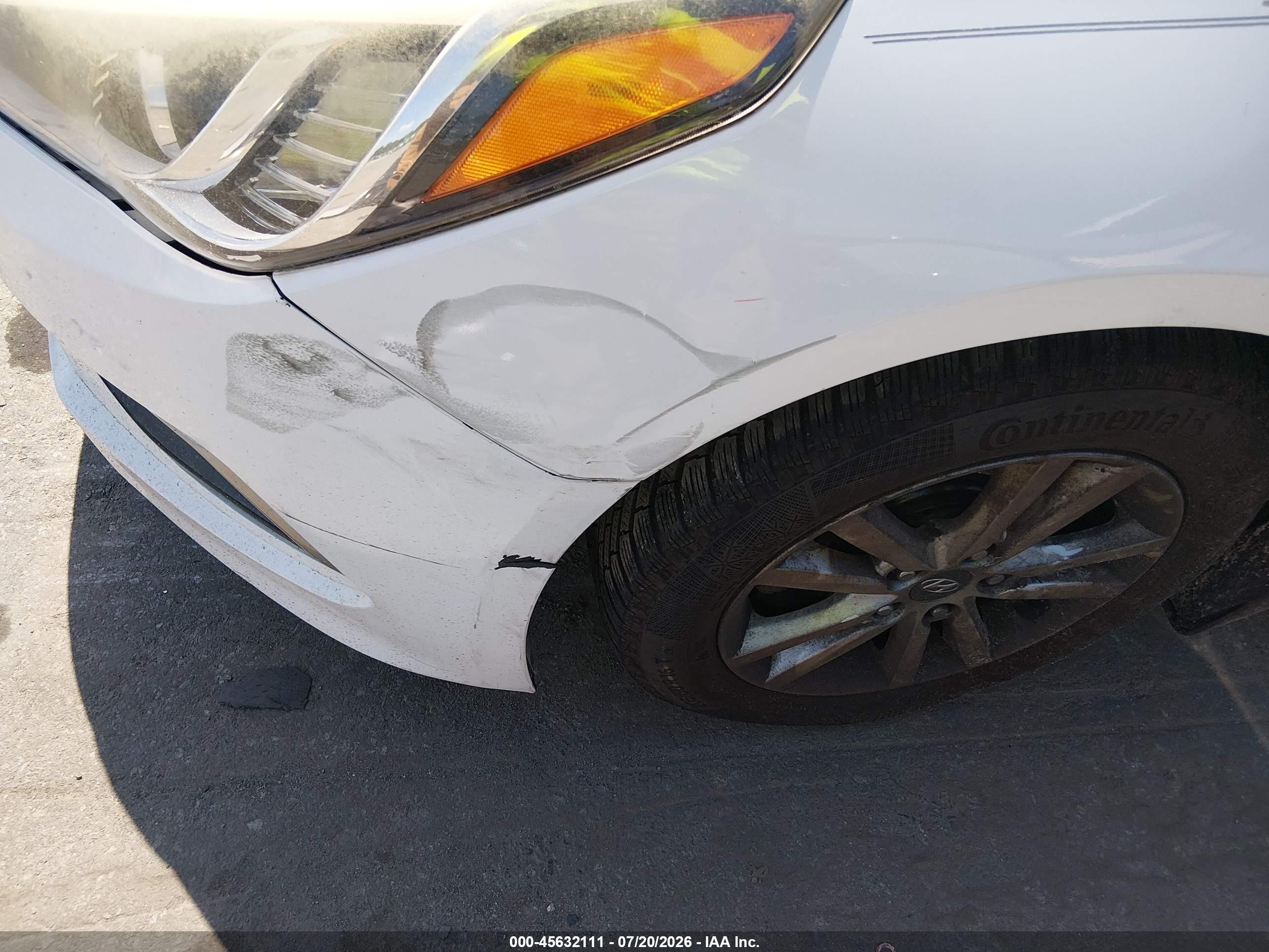 2015 Hyundai Sonata Se White vin: 5NPE24AF6FH075307