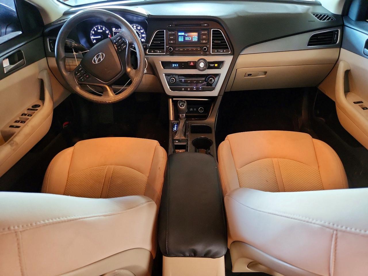 2015 Hyundai Sonata Se Gray vin: 5NPE24AF6FH096786