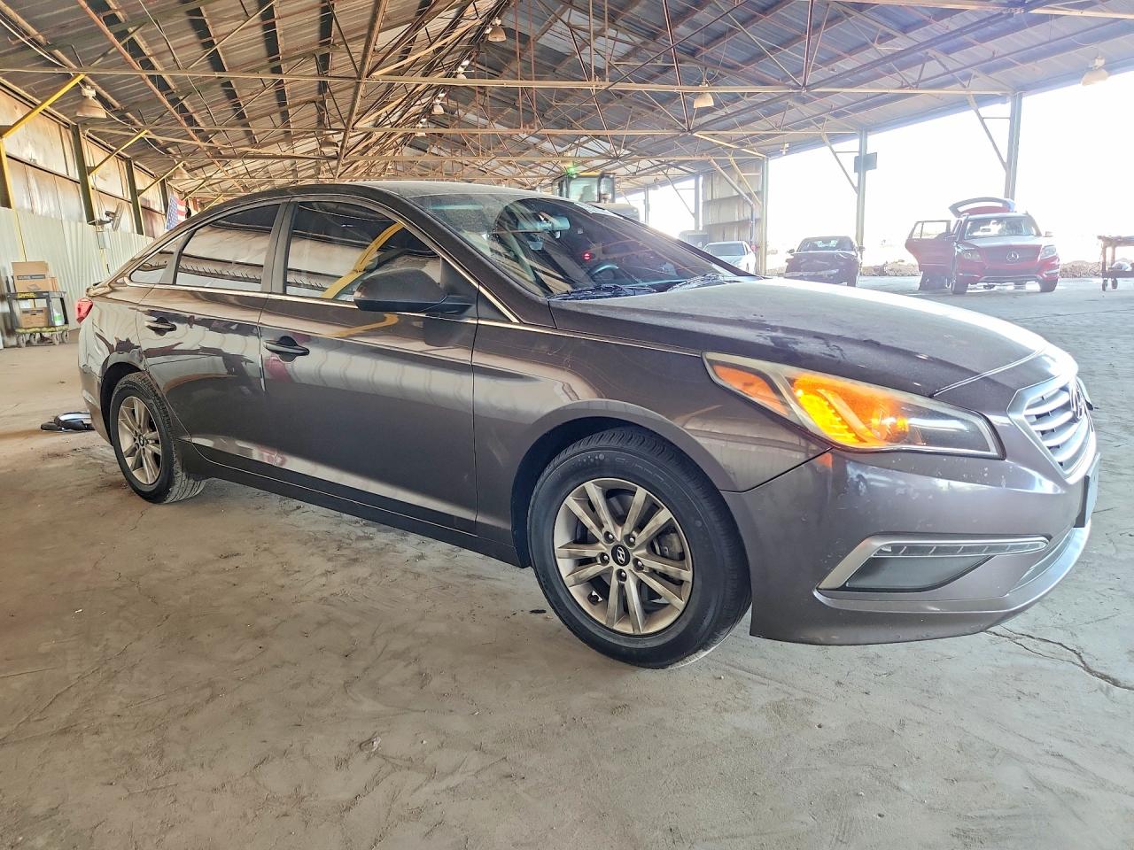2015 Hyundai Sonata Se Gray vin: 5NPE24AF6FH096786