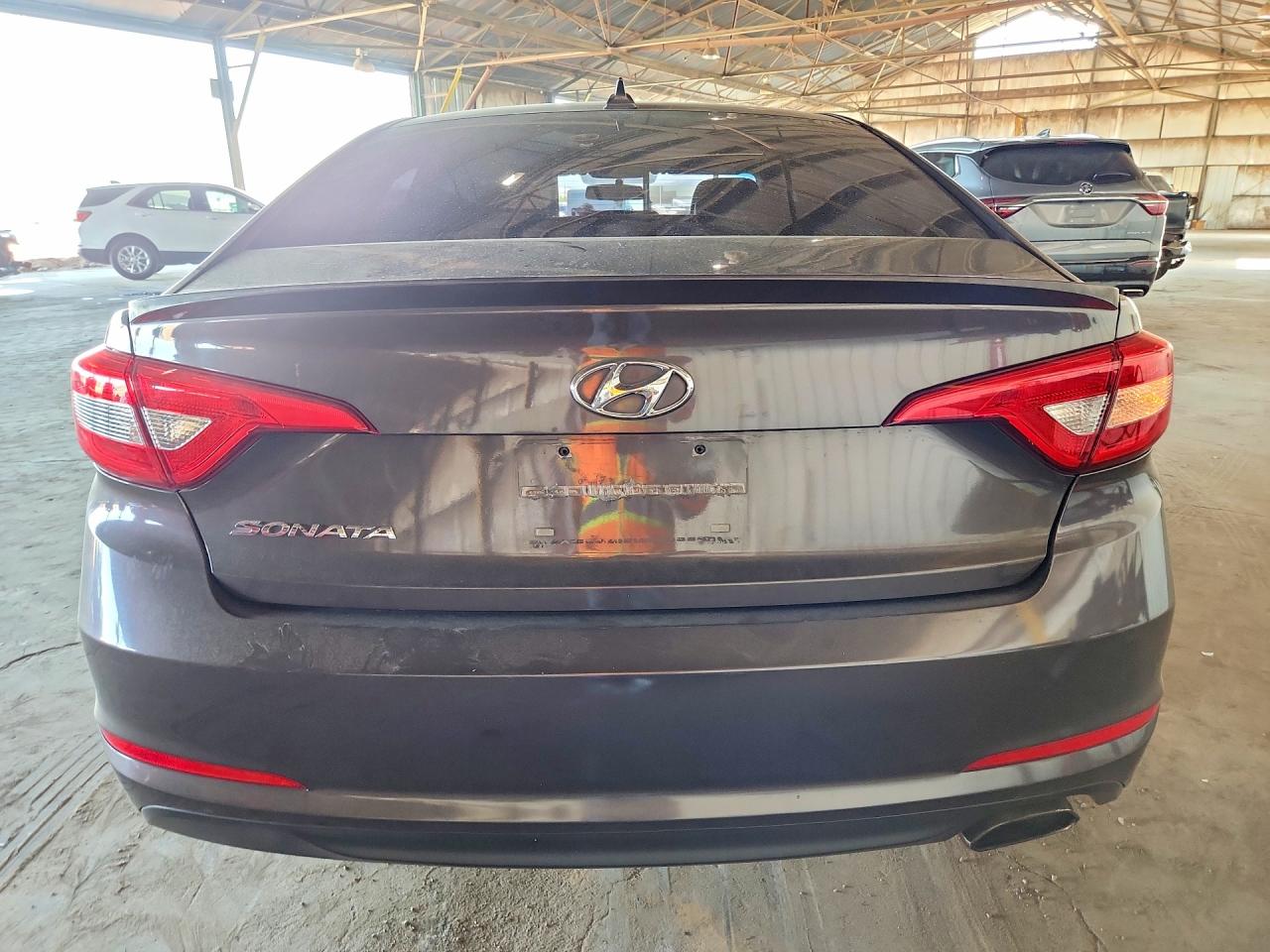 2015 Hyundai Sonata Se Gray vin: 5NPE24AF6FH096786