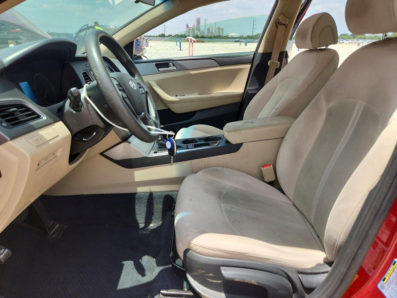 2015 Hyundai Sonata Se Red vin: 5NPE24AF6FH116132