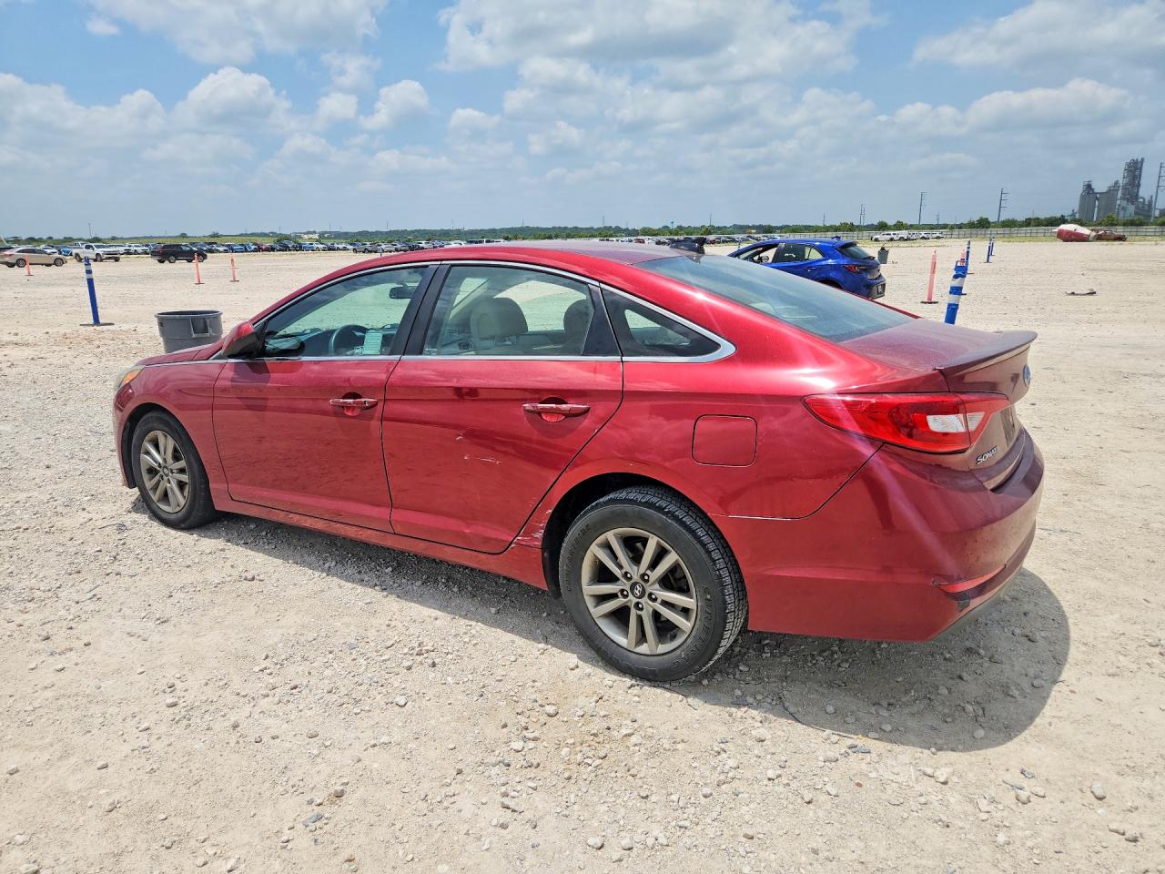 2015 Hyundai Sonata Se Red vin: 5NPE24AF6FH116132