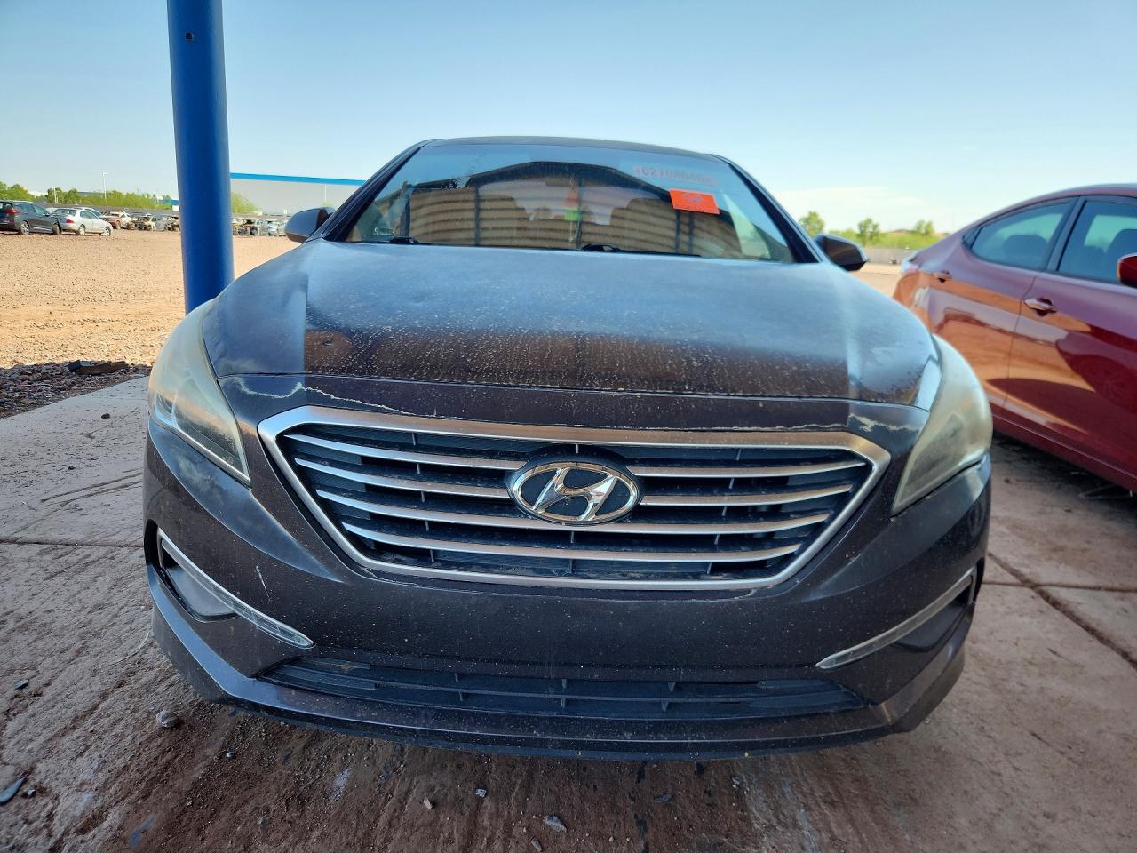 2015 Hyundai Sonata Se Угольный vin: 5NPE24AF6FH117703