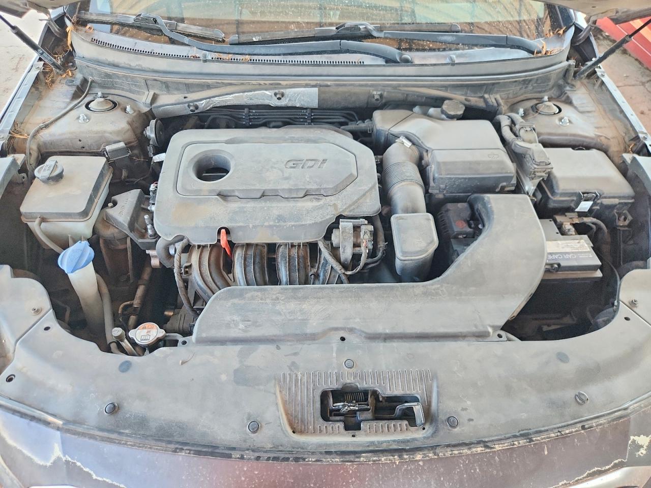 2015 Hyundai Sonata Se Угольный vin: 5NPE24AF6FH117703