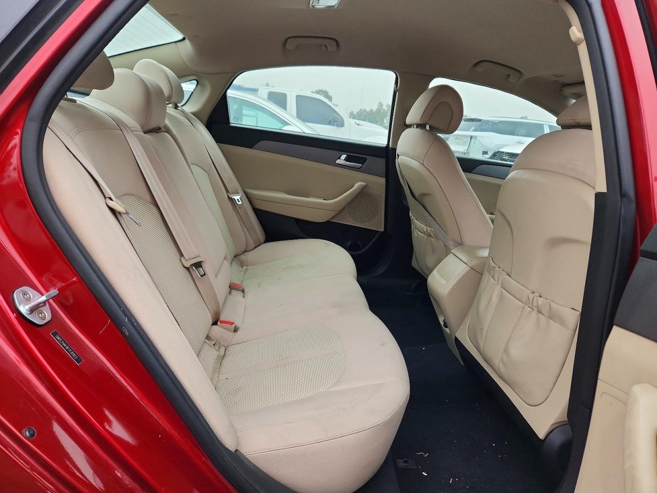2015 Hyundai Sonata Se Red vin: 5NPE24AF6FH131973