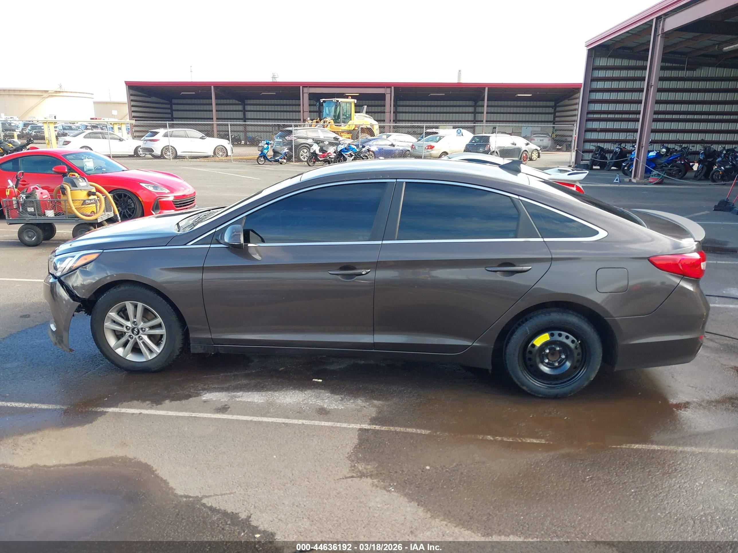 2015 Hyundai Sonata Se Brown vin: 5NPE24AF6FH132752