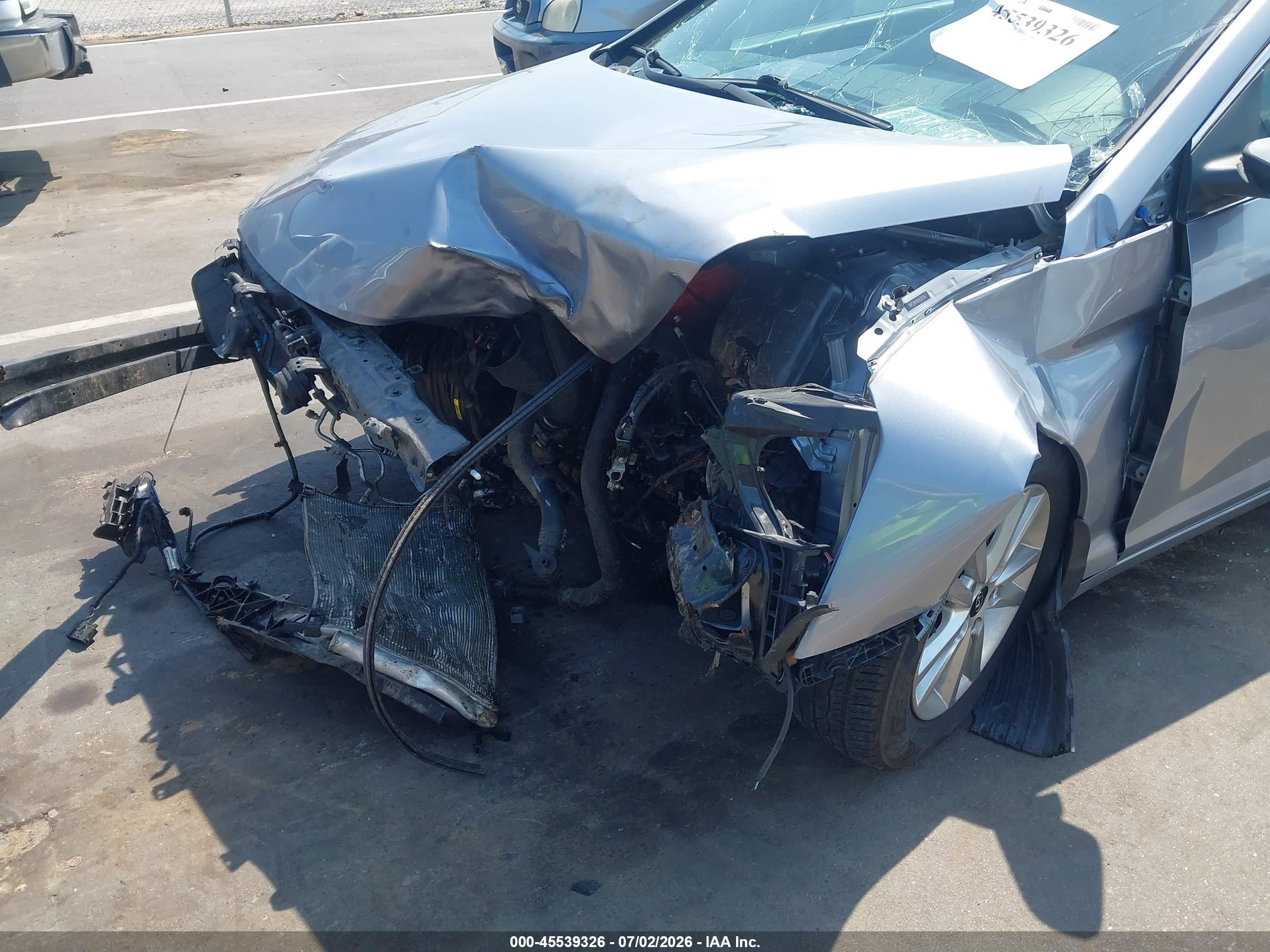 2015 Hyundai Sonata Se Silver vin: 5NPE24AF6FH137336