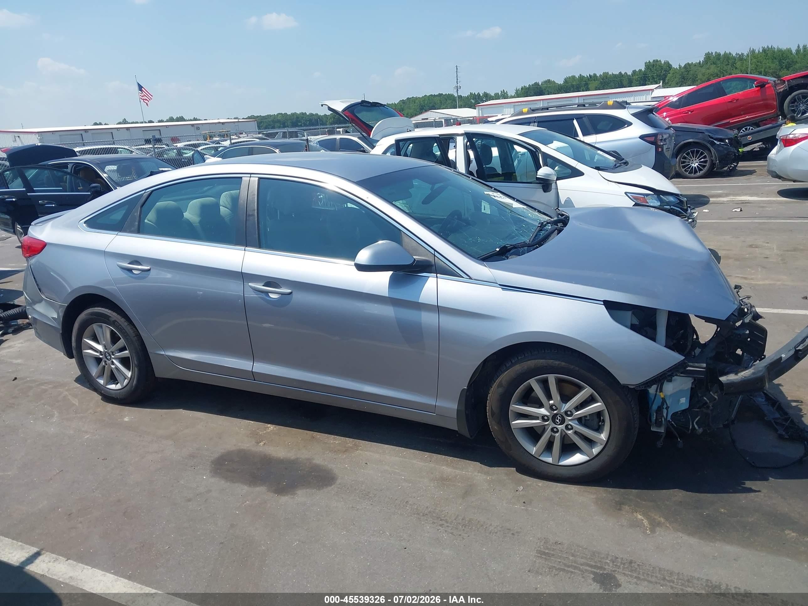2015 Hyundai Sonata Se Silver vin: 5NPE24AF6FH137336
