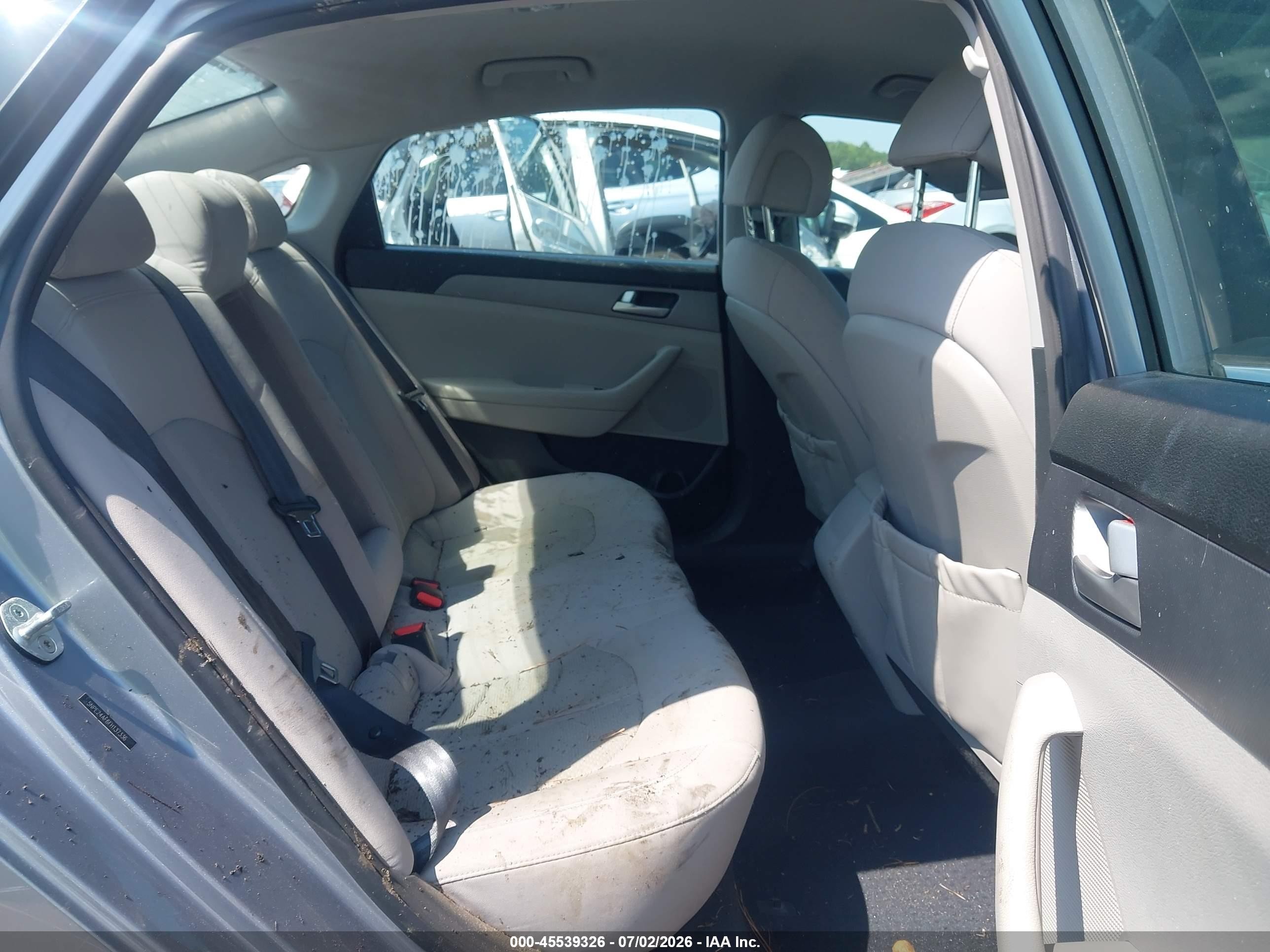 2015 Hyundai Sonata Se Silver vin: 5NPE24AF6FH137336