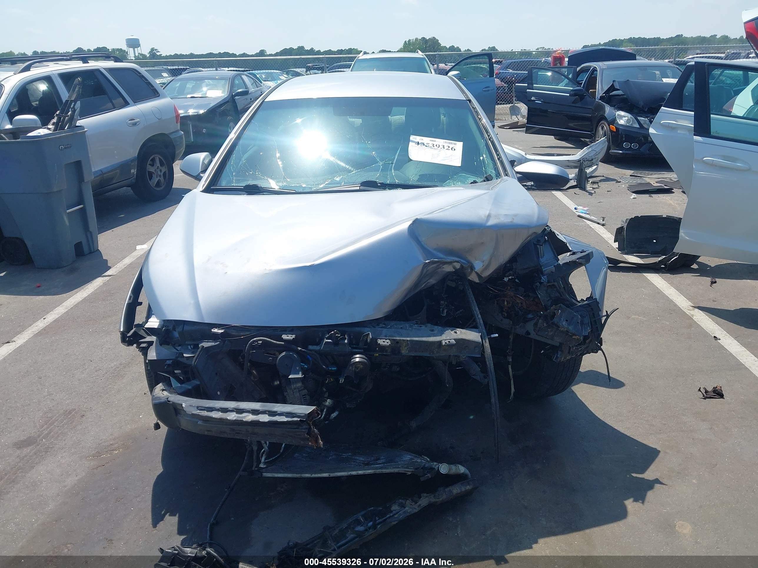 2015 Hyundai Sonata Se Silver vin: 5NPE24AF6FH137336