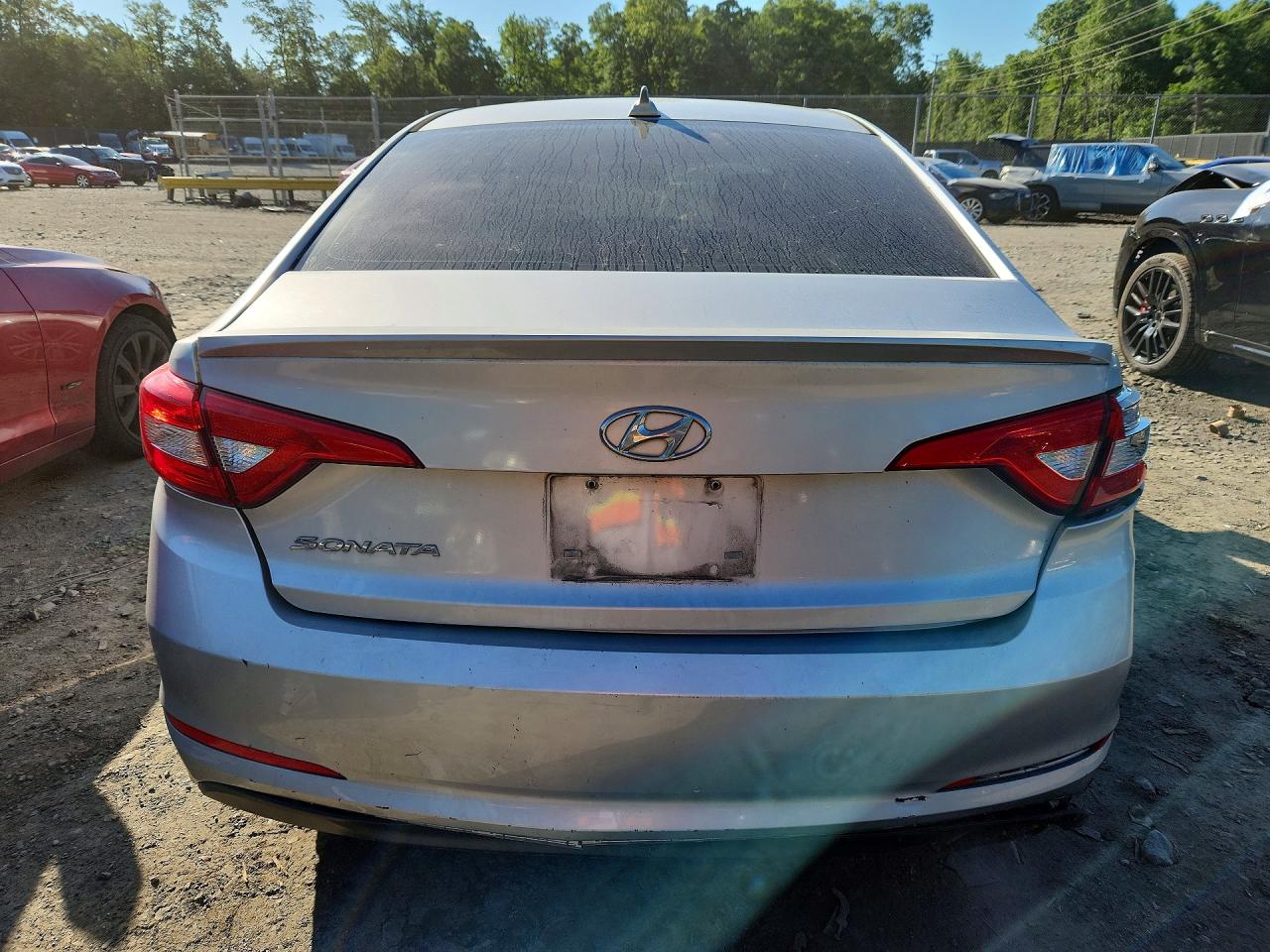 2015 Hyundai Sonata Se Silver vin: 5NPE24AF6FH147459