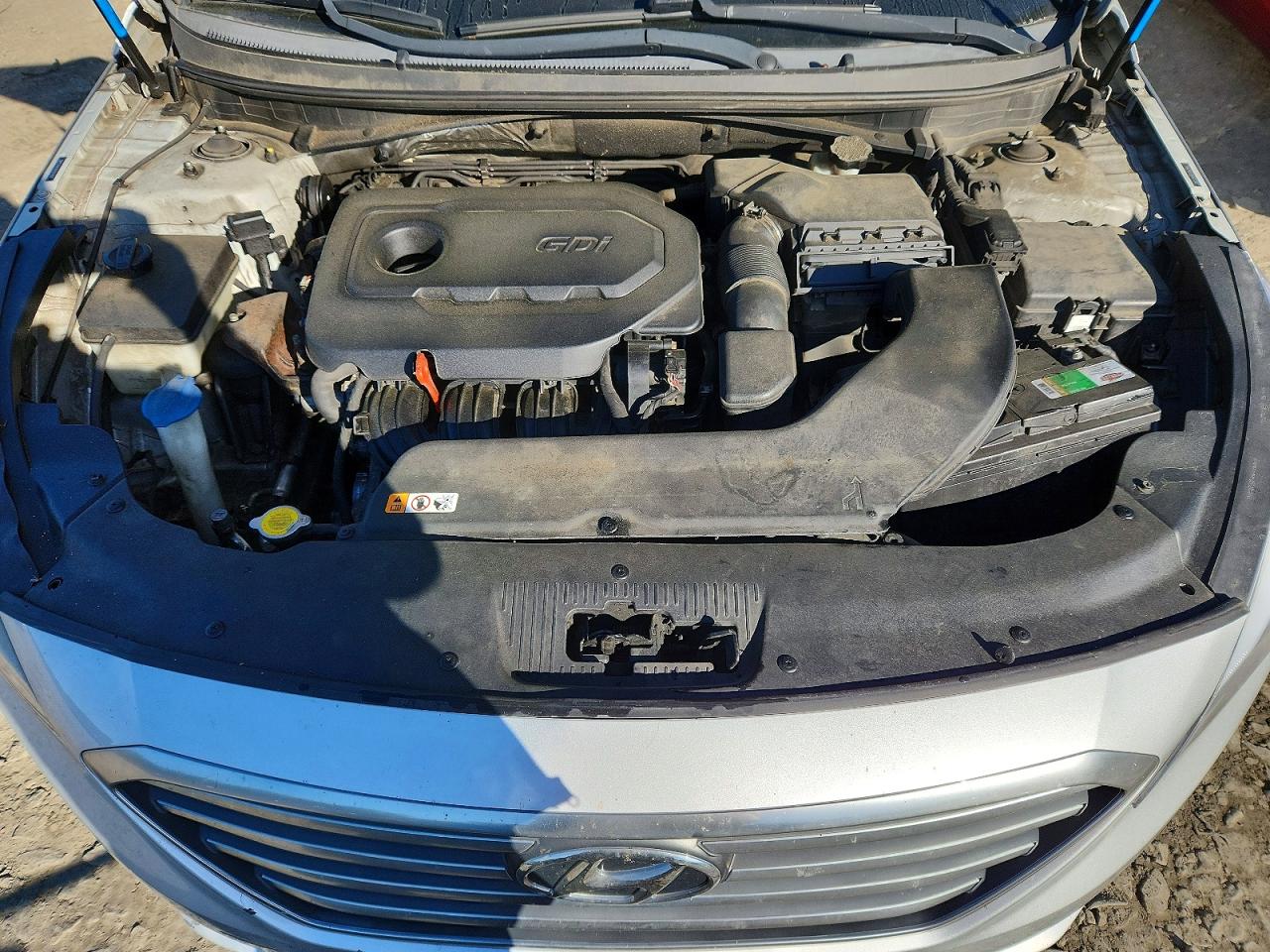 2015 Hyundai Sonata Se Silver vin: 5NPE24AF6FH147459