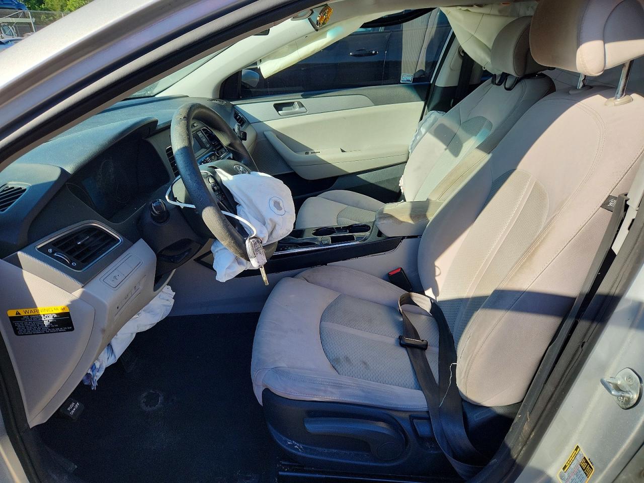 2015 Hyundai Sonata Se Silver vin: 5NPE24AF6FH147459