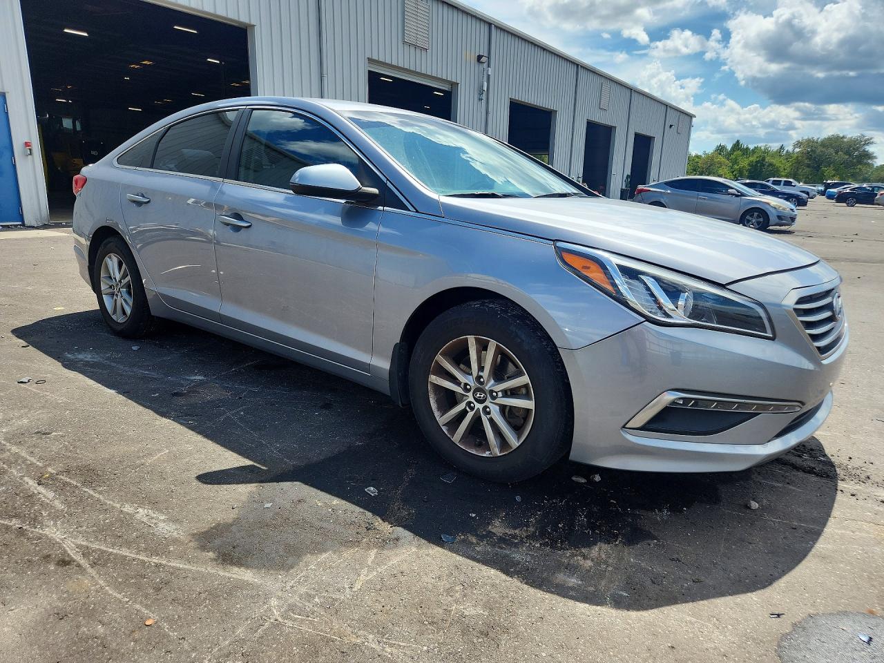 2015 Hyundai Sonata Se Silver vin: 5NPE24AF6FH157490
