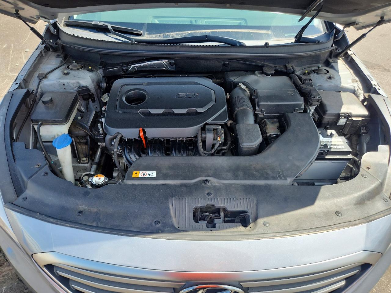 2015 Hyundai Sonata Se Silver vin: 5NPE24AF6FH157490