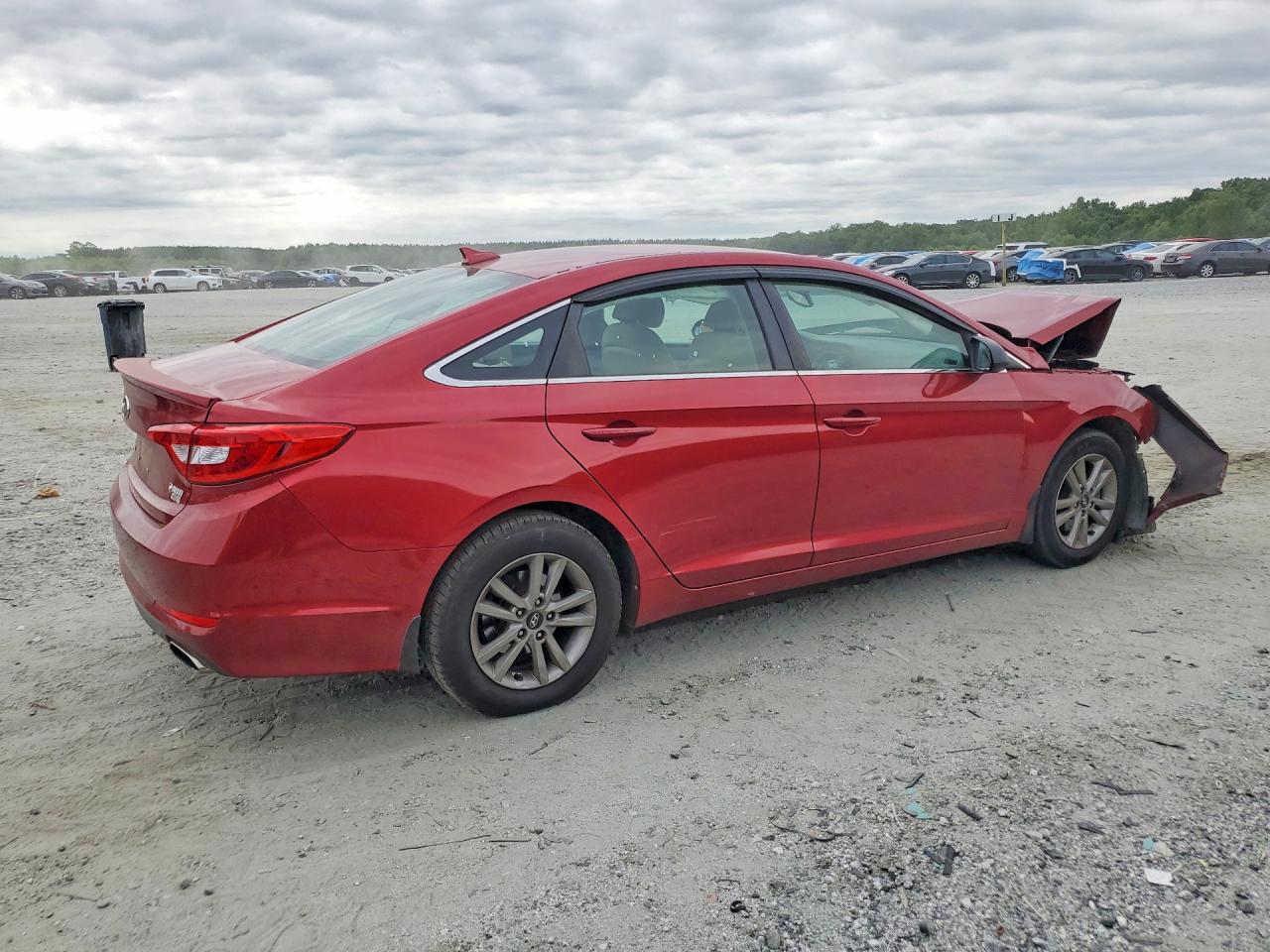 2015 Hyundai Sonata Se Красный vin: 5NPE24AF6FH159112