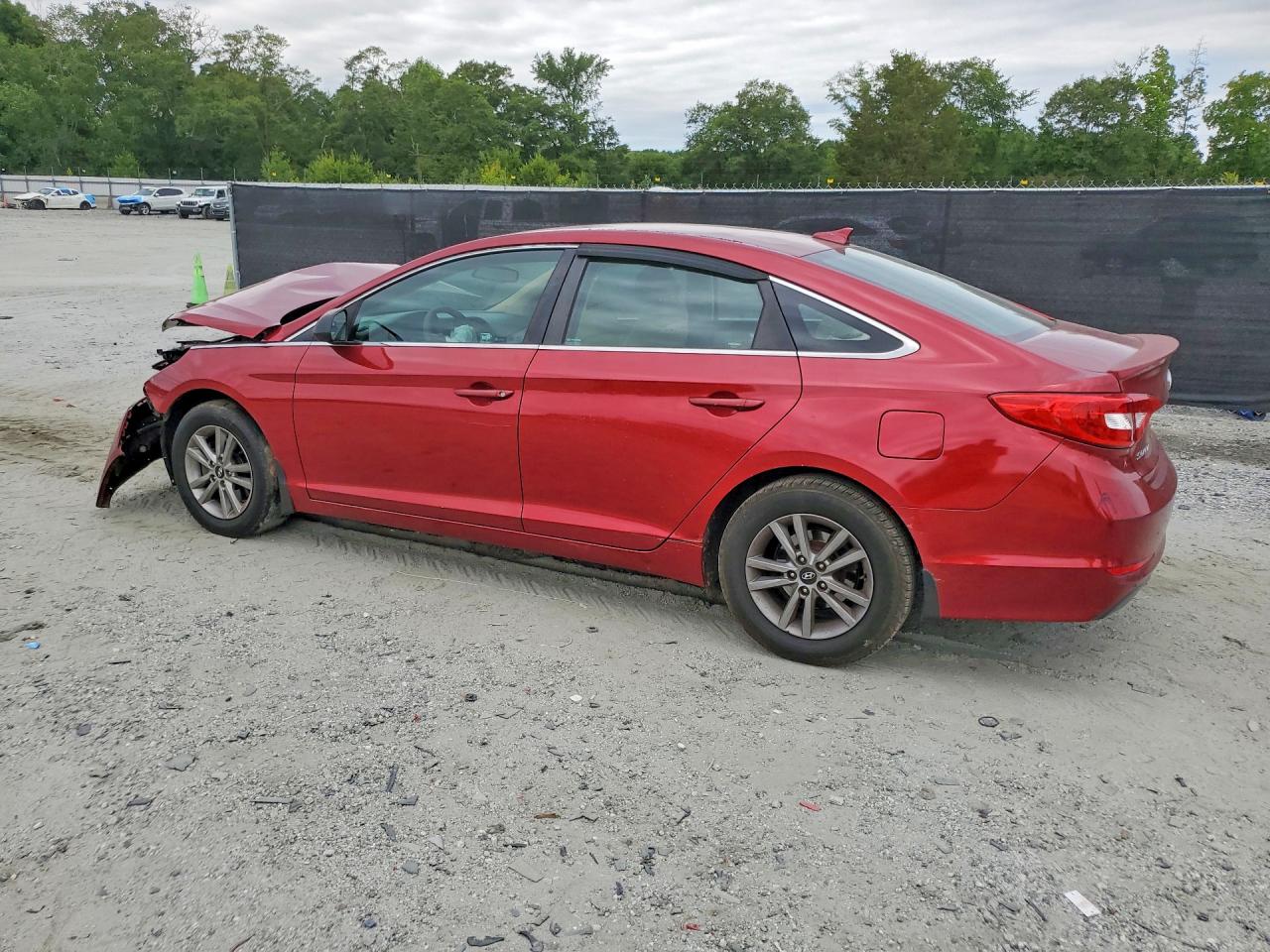 2015 Hyundai Sonata Se Красный vin: 5NPE24AF6FH159112
