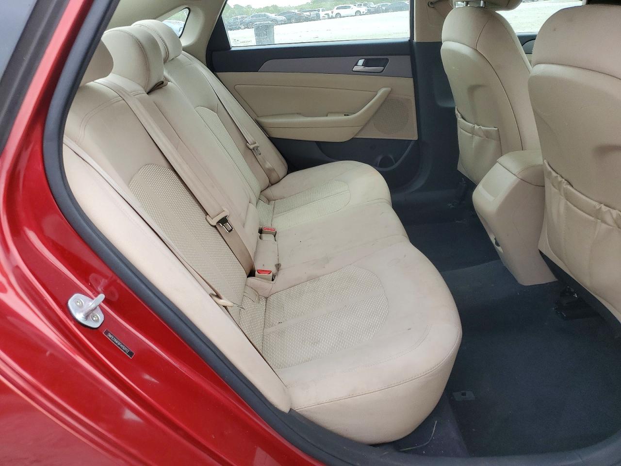 2015 Hyundai Sonata Se Красный vin: 5NPE24AF6FH159112