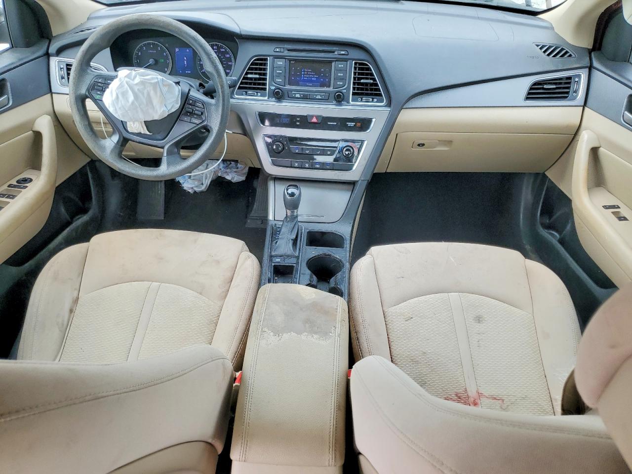 2015 Hyundai Sonata Se Красный vin: 5NPE24AF6FH159112