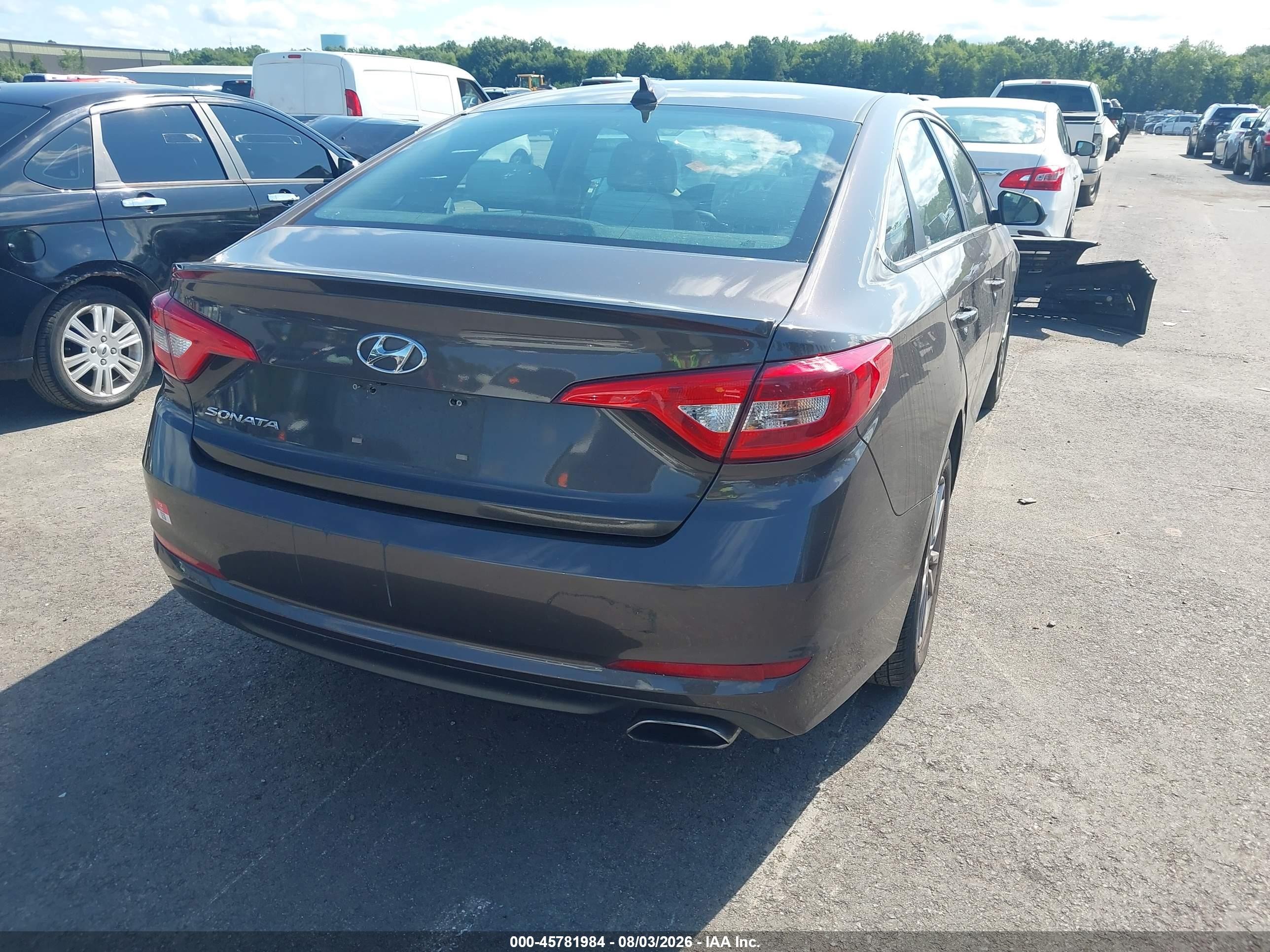 2015 Hyundai Sonata Se Коричневый vin: 5NPE24AF6FH159353