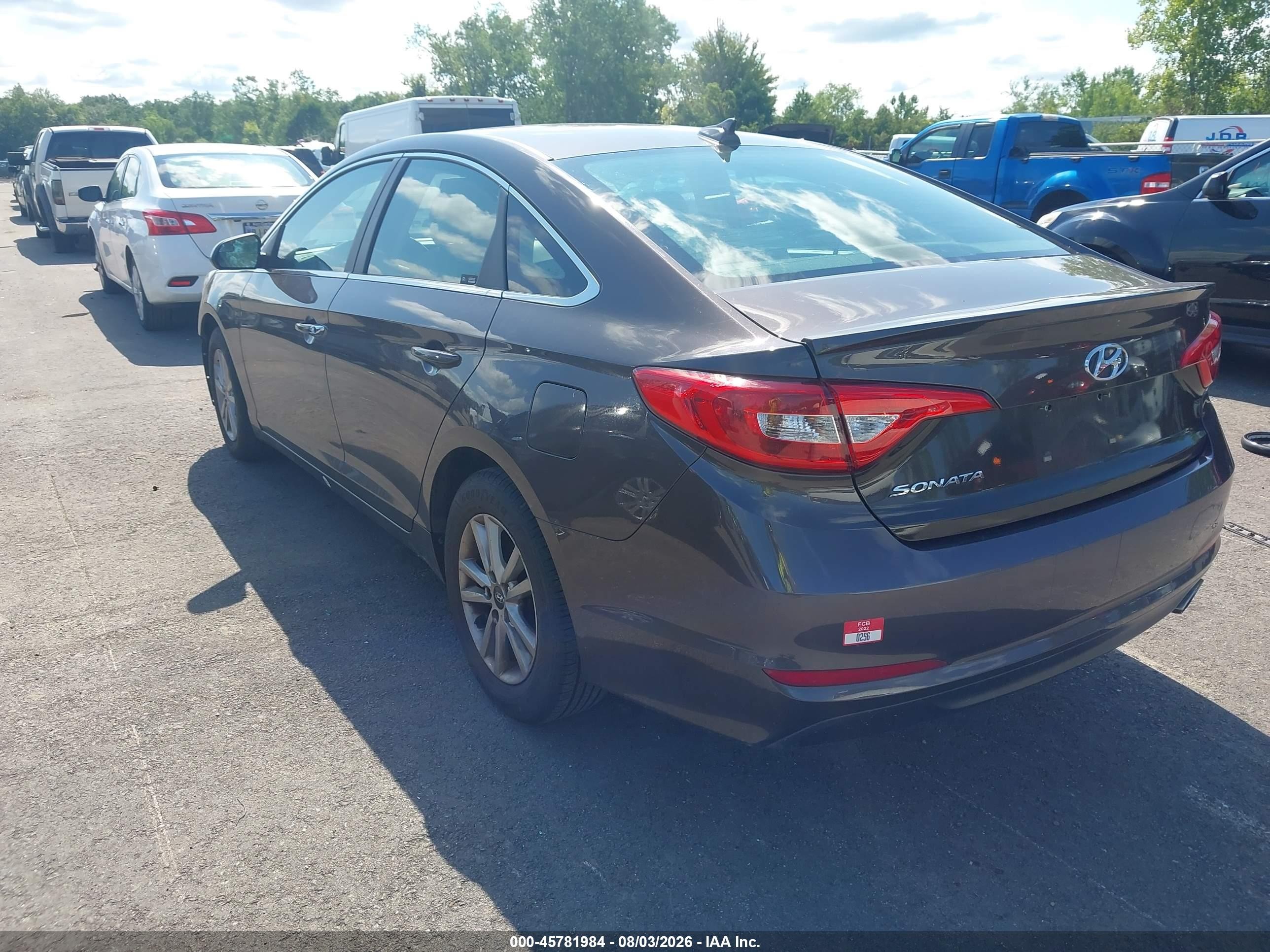 2015 Hyundai Sonata Se Коричневый vin: 5NPE24AF6FH159353