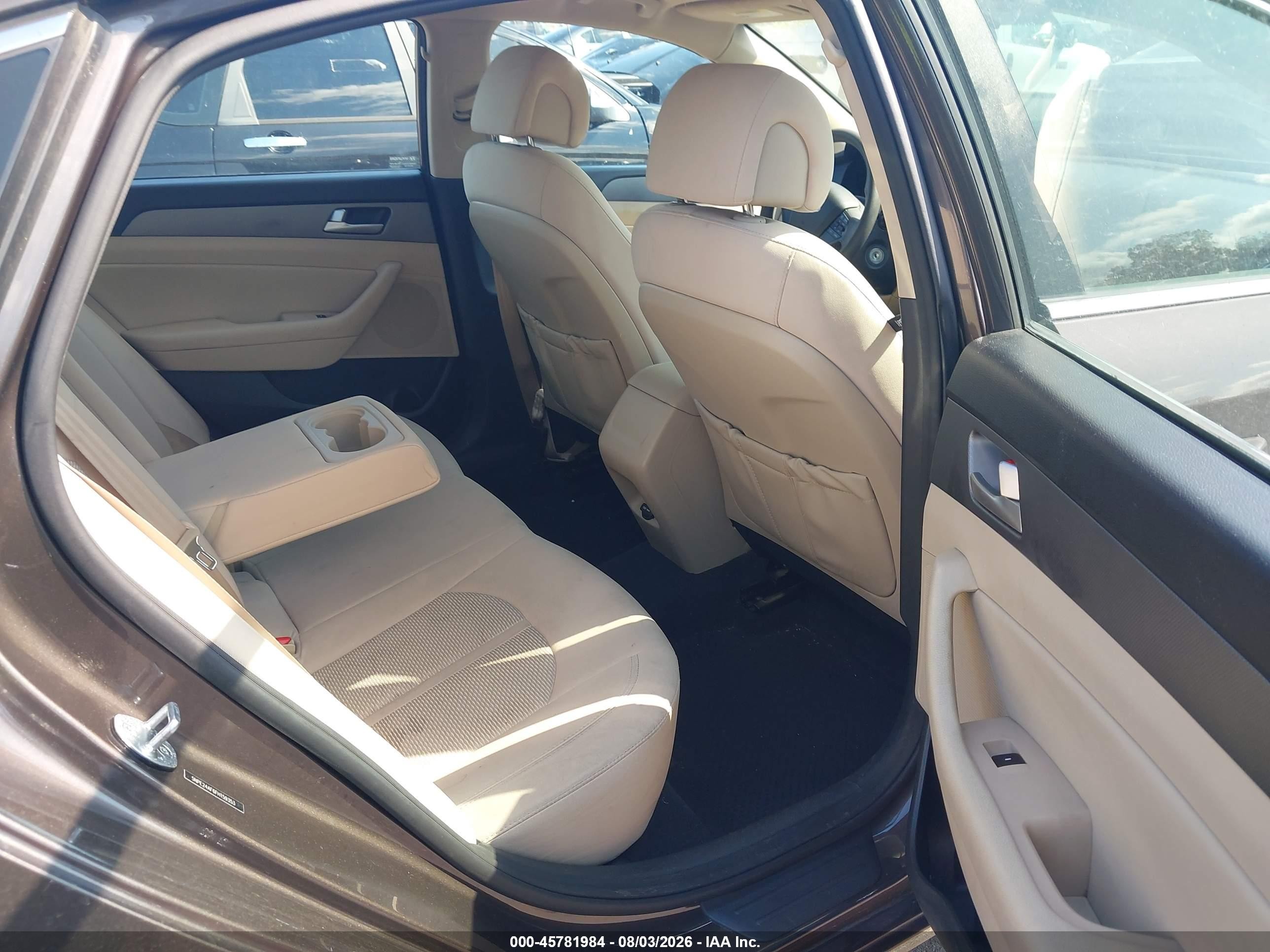 2015 Hyundai Sonata Se Коричневый vin: 5NPE24AF6FH159353