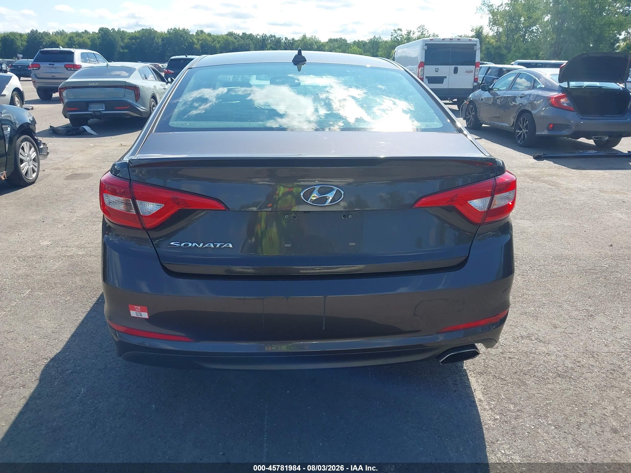 2015 Hyundai Sonata Se Коричневый vin: 5NPE24AF6FH159353