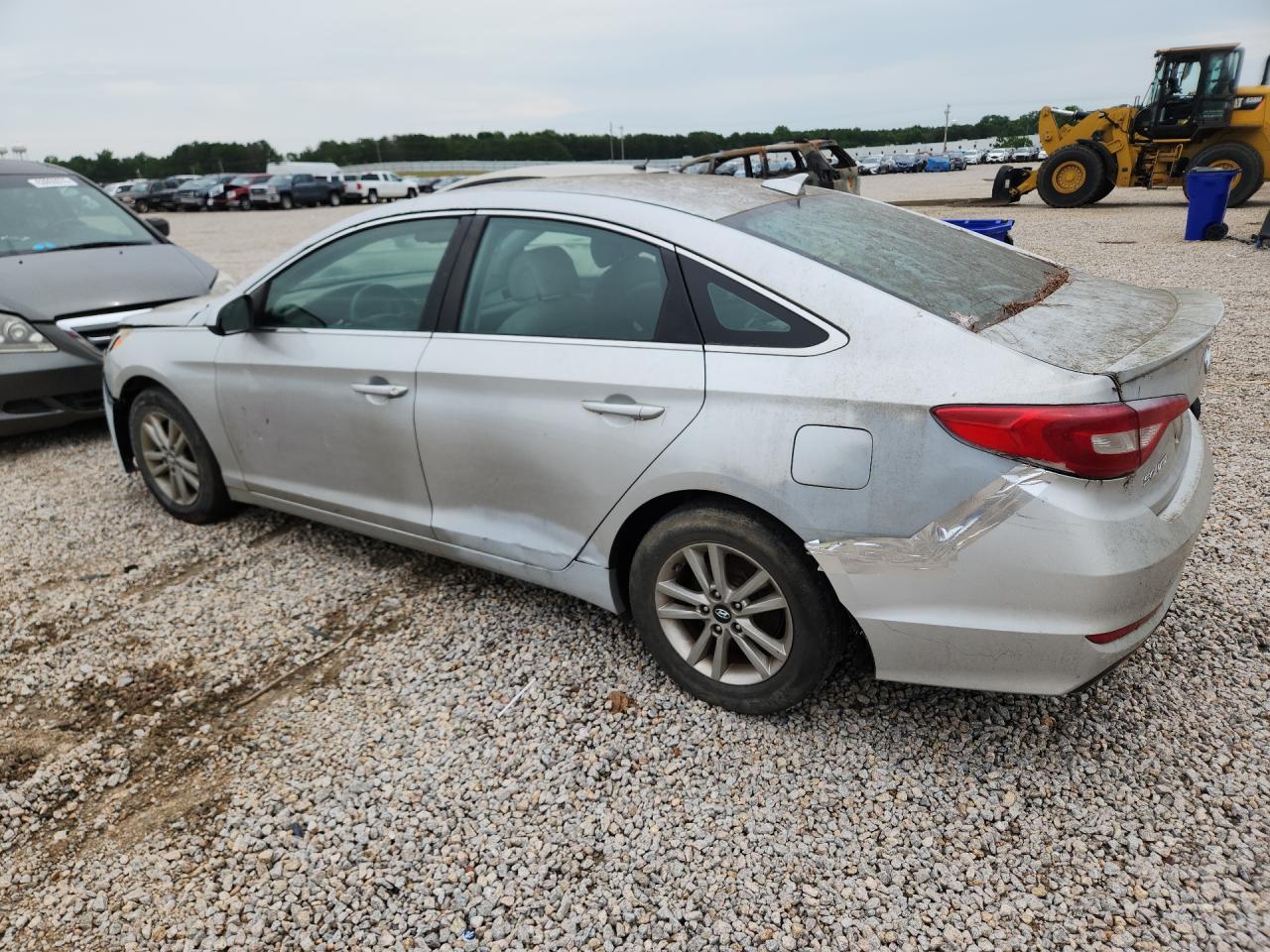 2015 Hyundai Sonata Se Silver vin: 5NPE24AF6FH161037