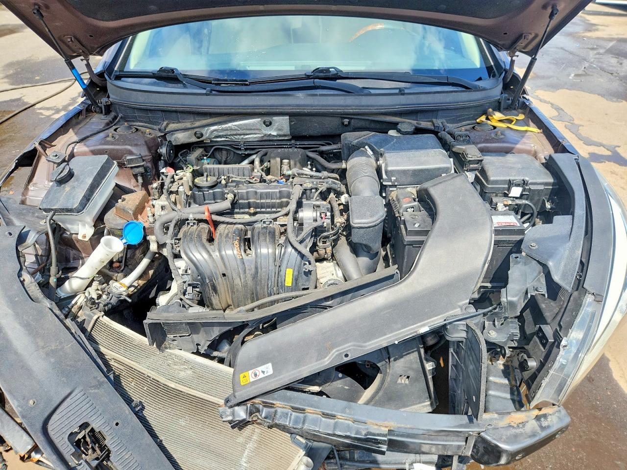 2015 Hyundai Sonata Se Brown vin: 5NPE24AF6FH164200