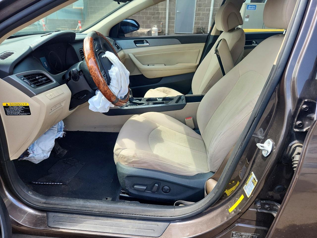 2015 Hyundai Sonata Se Brown vin: 5NPE24AF6FH164200