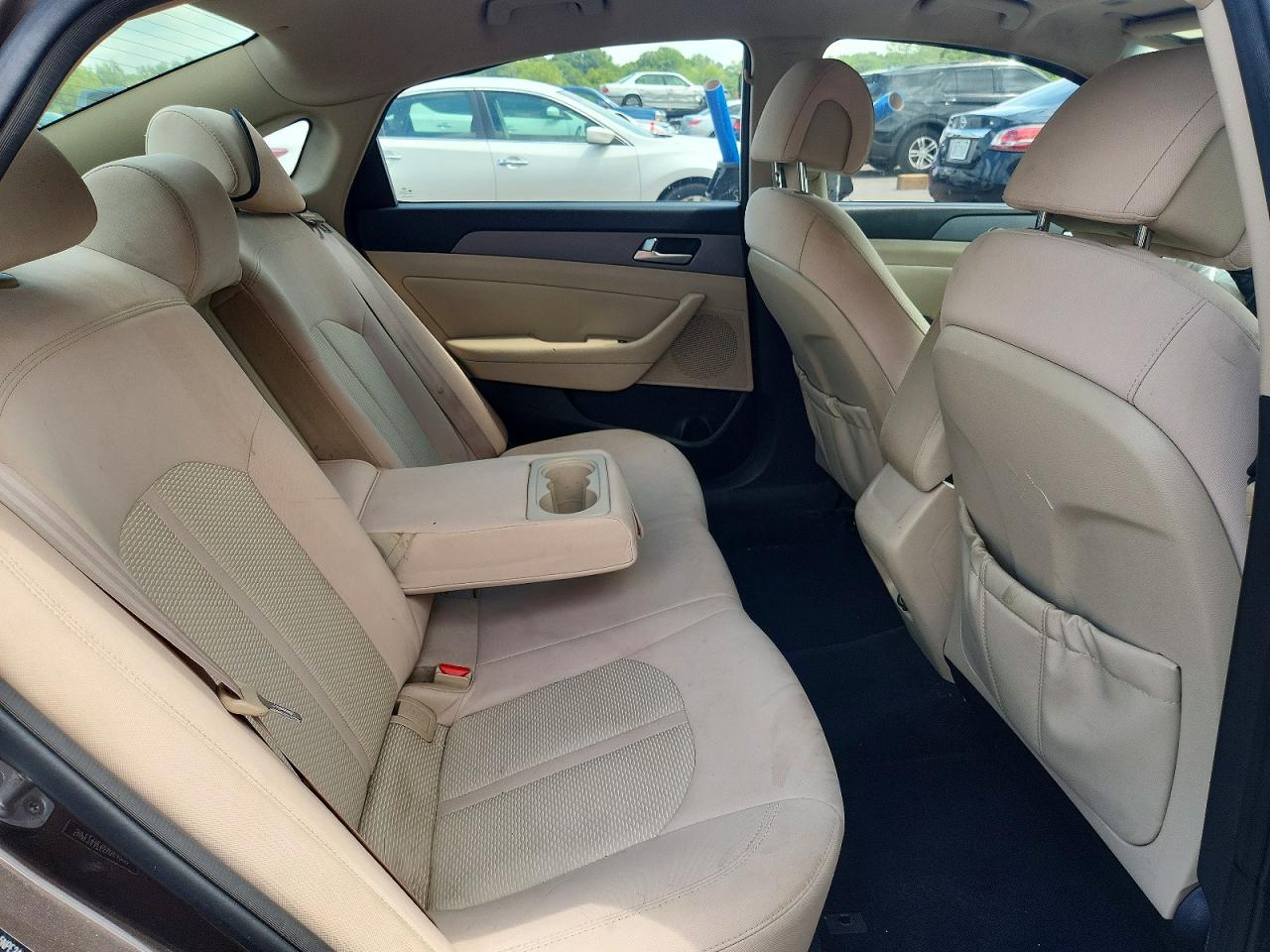 2015 Hyundai Sonata Se Brown vin: 5NPE24AF6FH164200