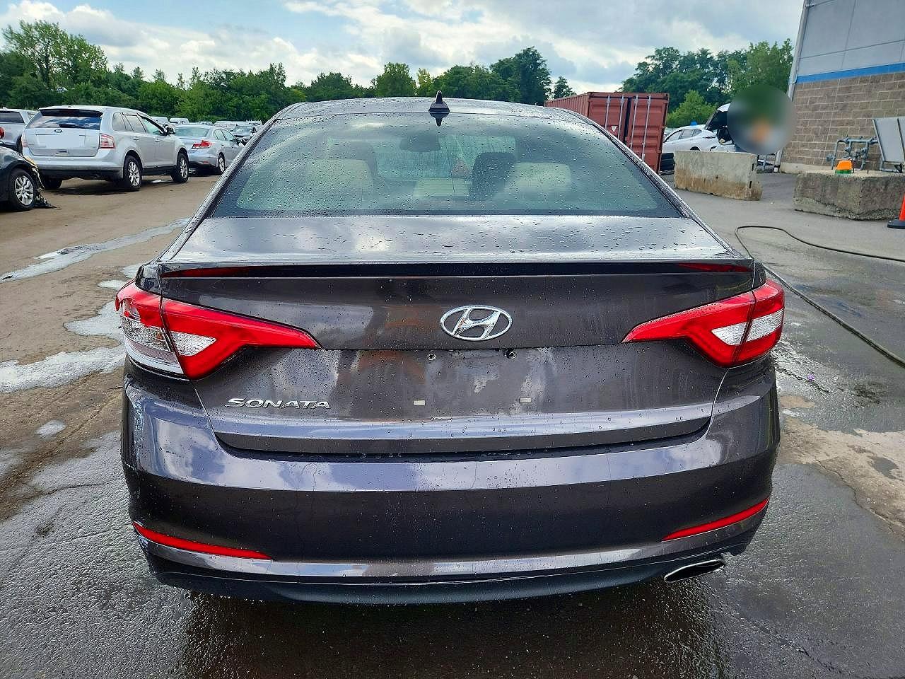 2015 Hyundai Sonata Se Brown vin: 5NPE24AF6FH164200