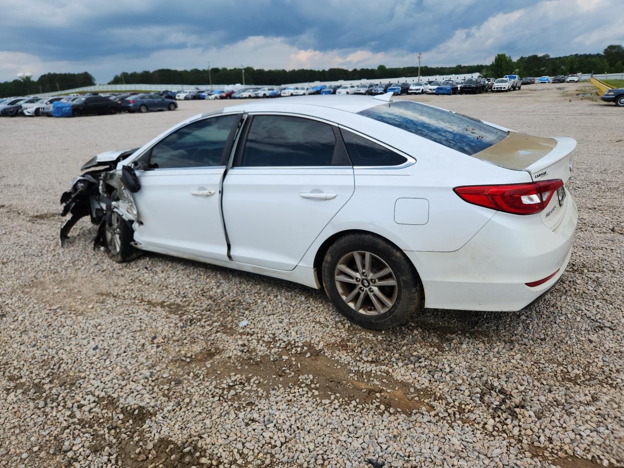 2015 Hyundai Sonata Se White vin: 5NPE24AF6FH171678