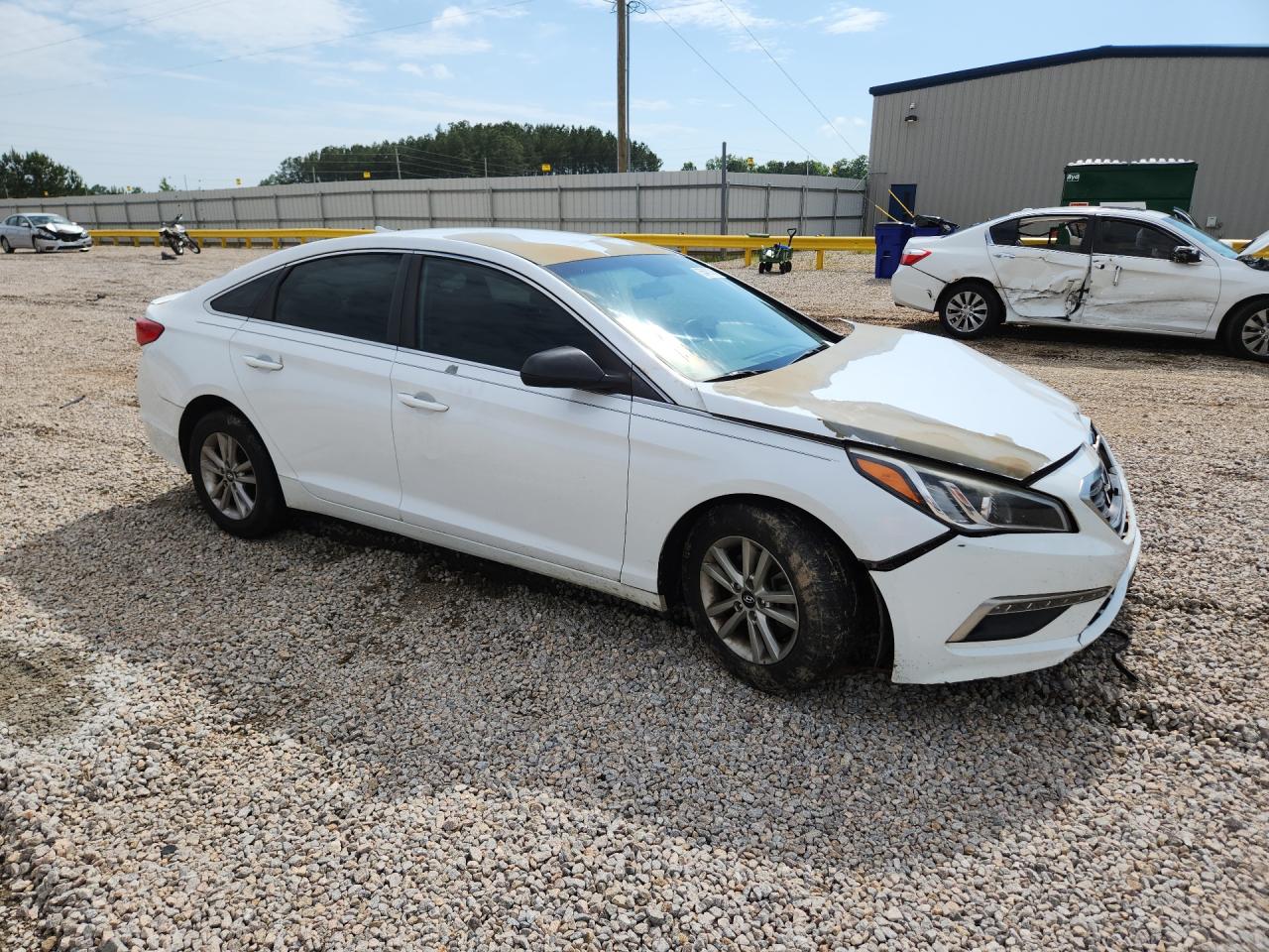 2015 Hyundai Sonata Se White vin: 5NPE24AF6FH171678