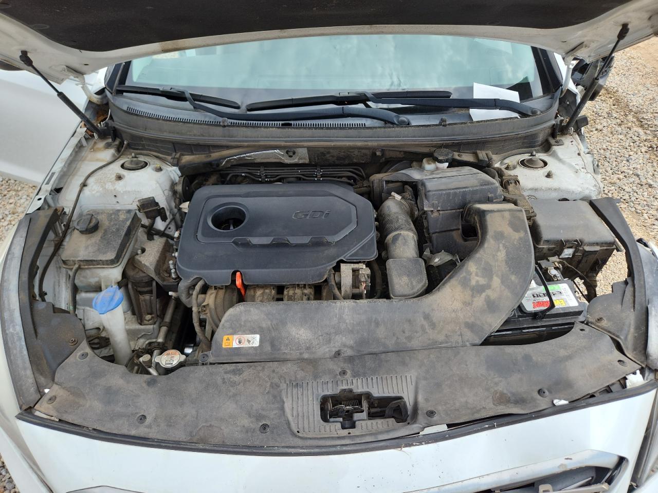 2015 Hyundai Sonata Se White vin: 5NPE24AF6FH171678