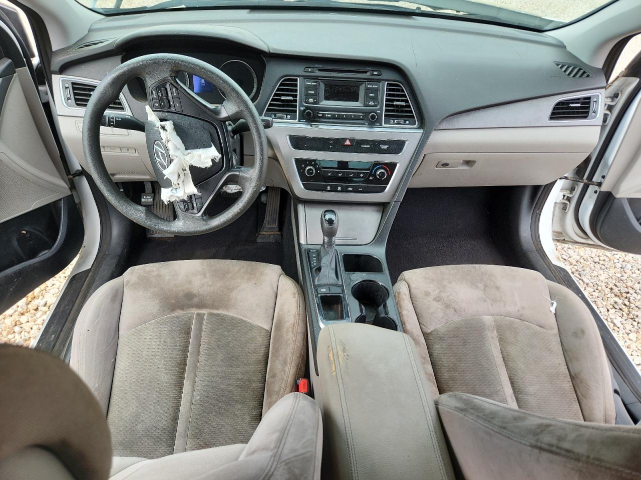 2015 Hyundai Sonata Se White vin: 5NPE24AF6FH171678