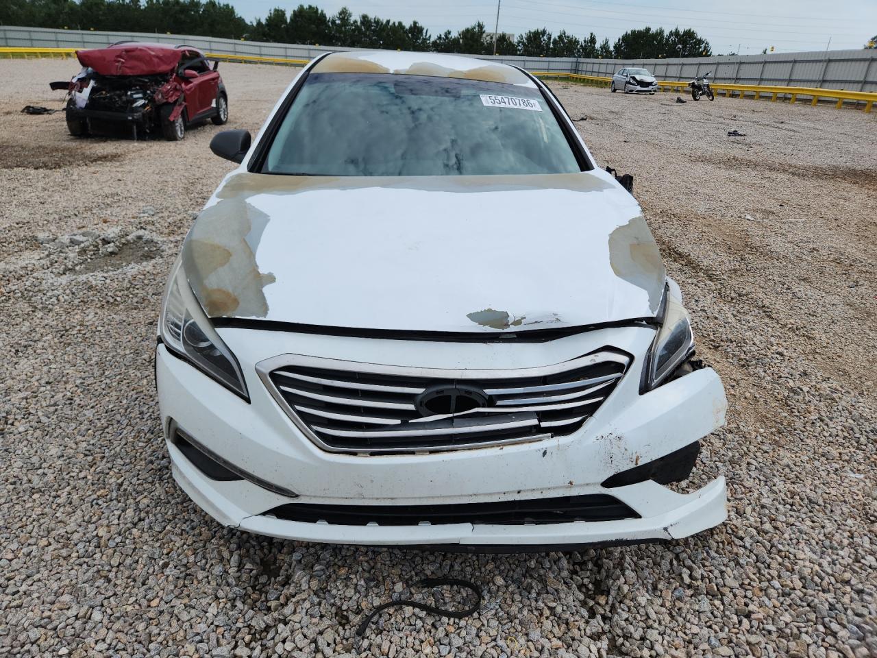 2015 Hyundai Sonata Se White vin: 5NPE24AF6FH171678